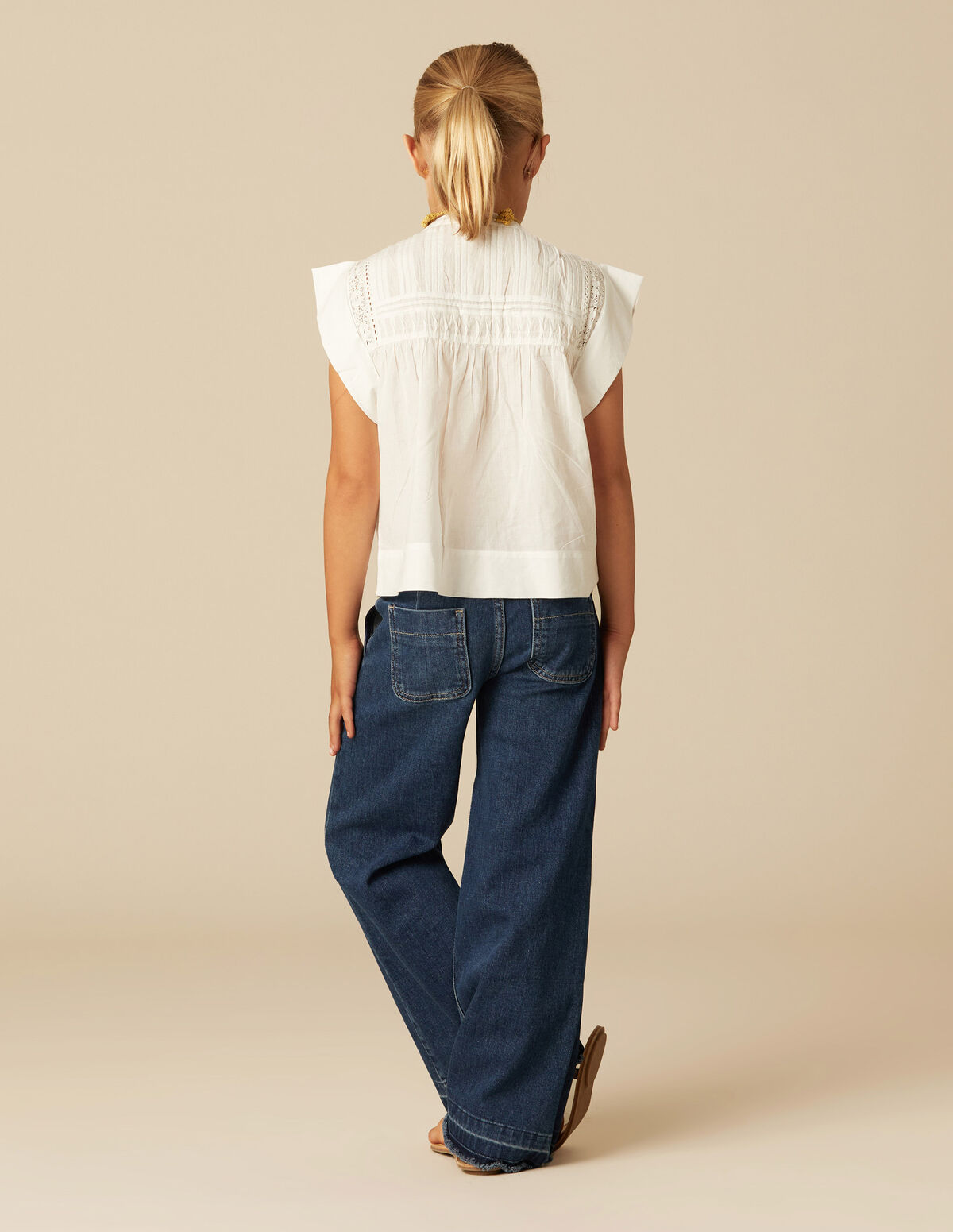 JEAN BLEU WIDE LEG