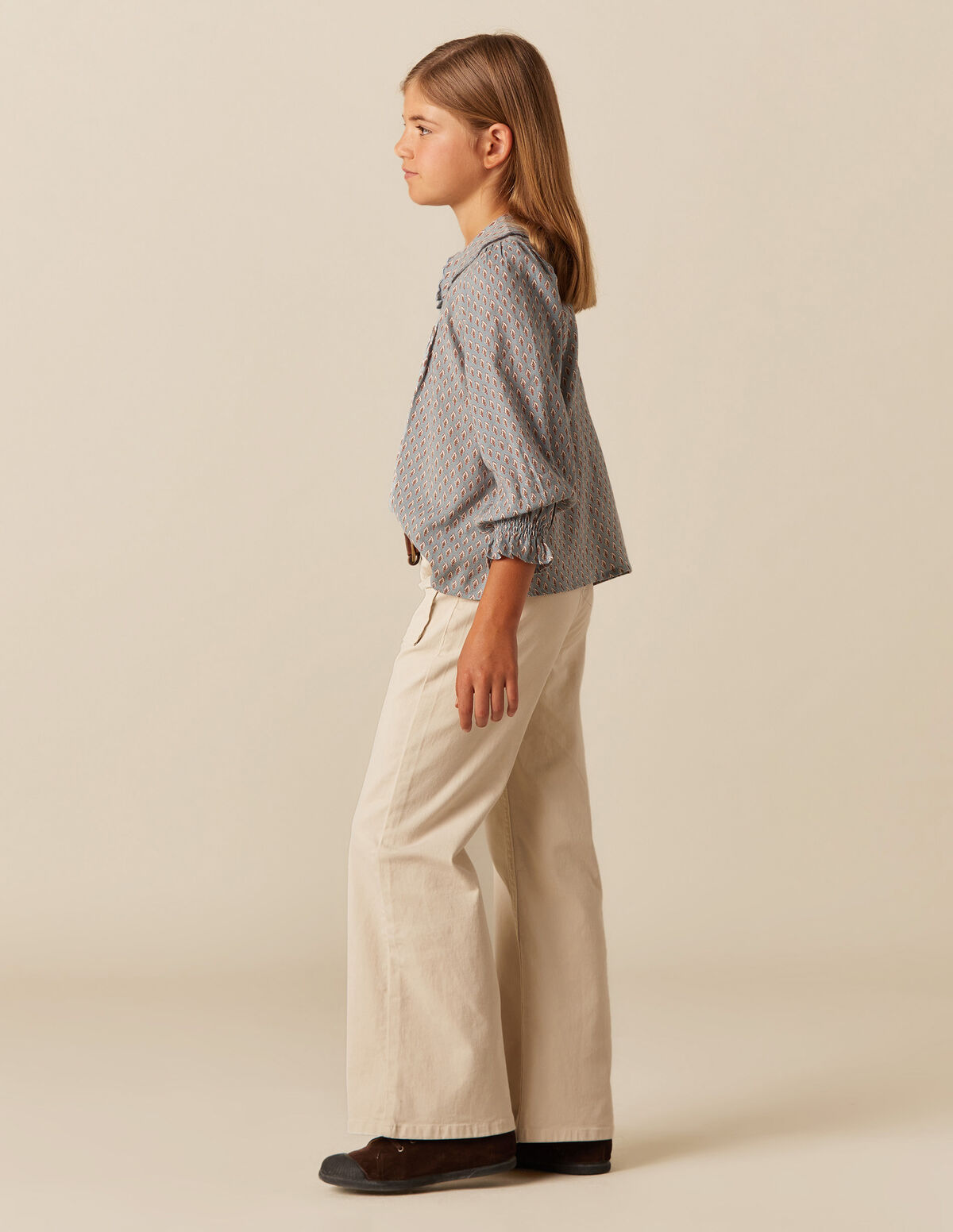 SAND FLAP POCKET TROUSERS