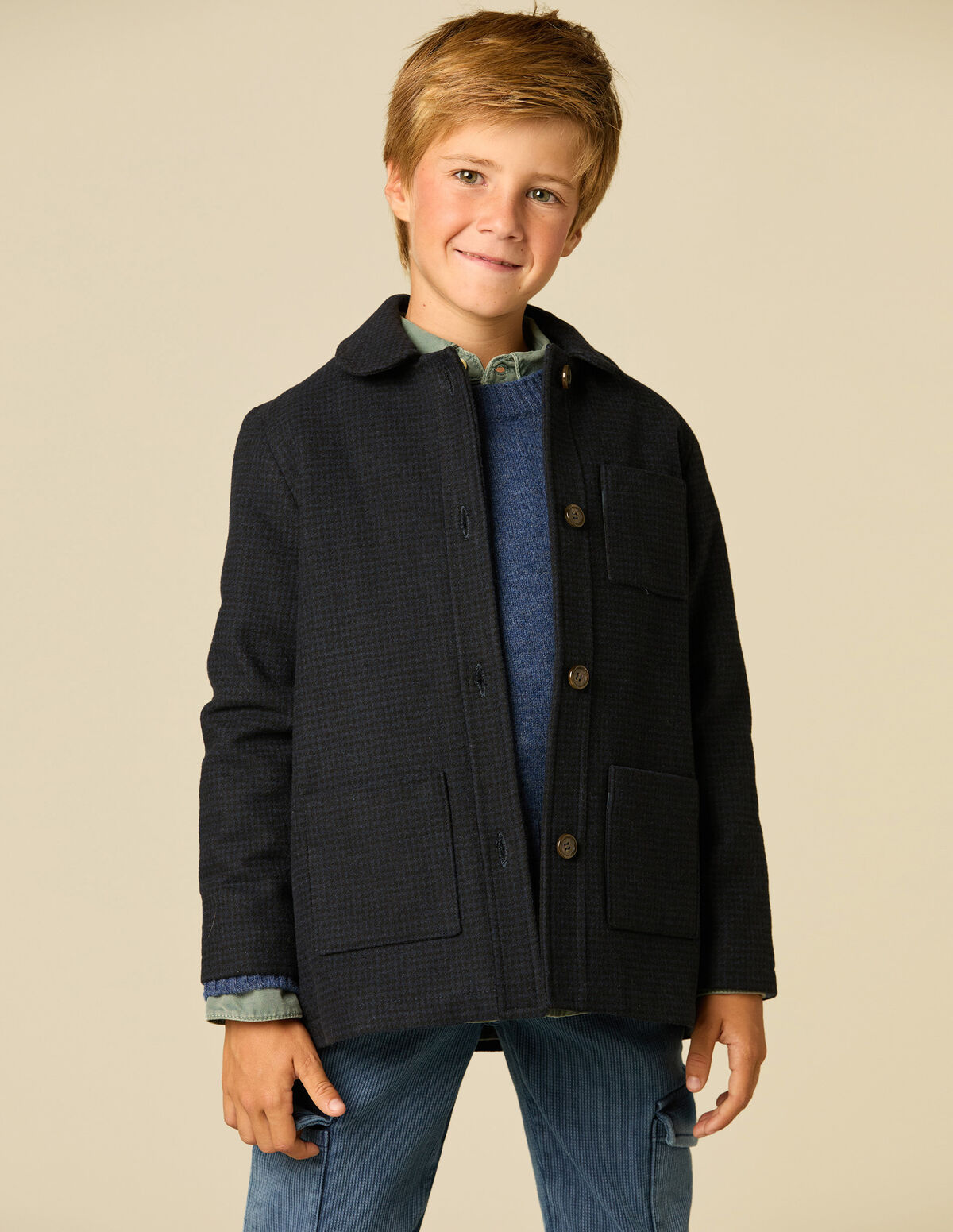 CHECKED JACKET