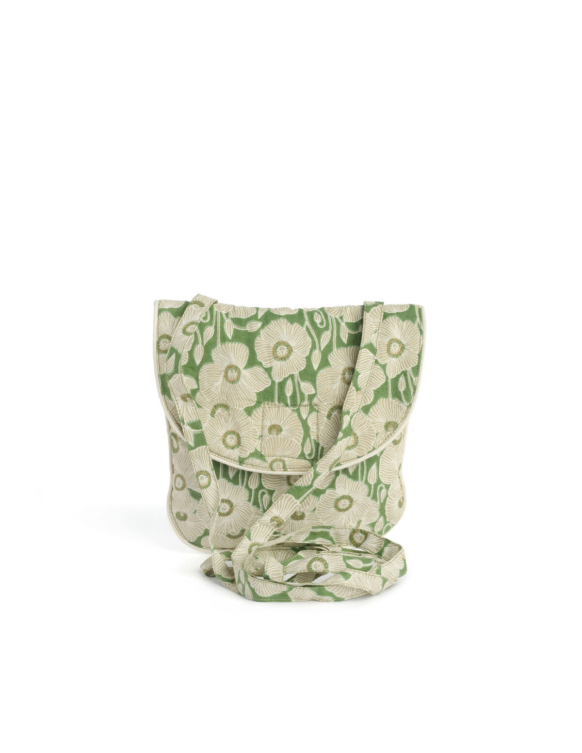 Green poppy lapel crossbody bag - View all - Nícoli
