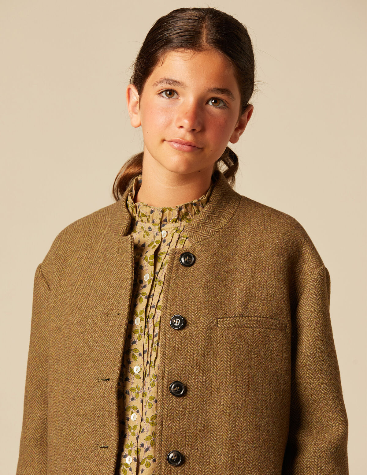 HERRINGBONE JACKET
