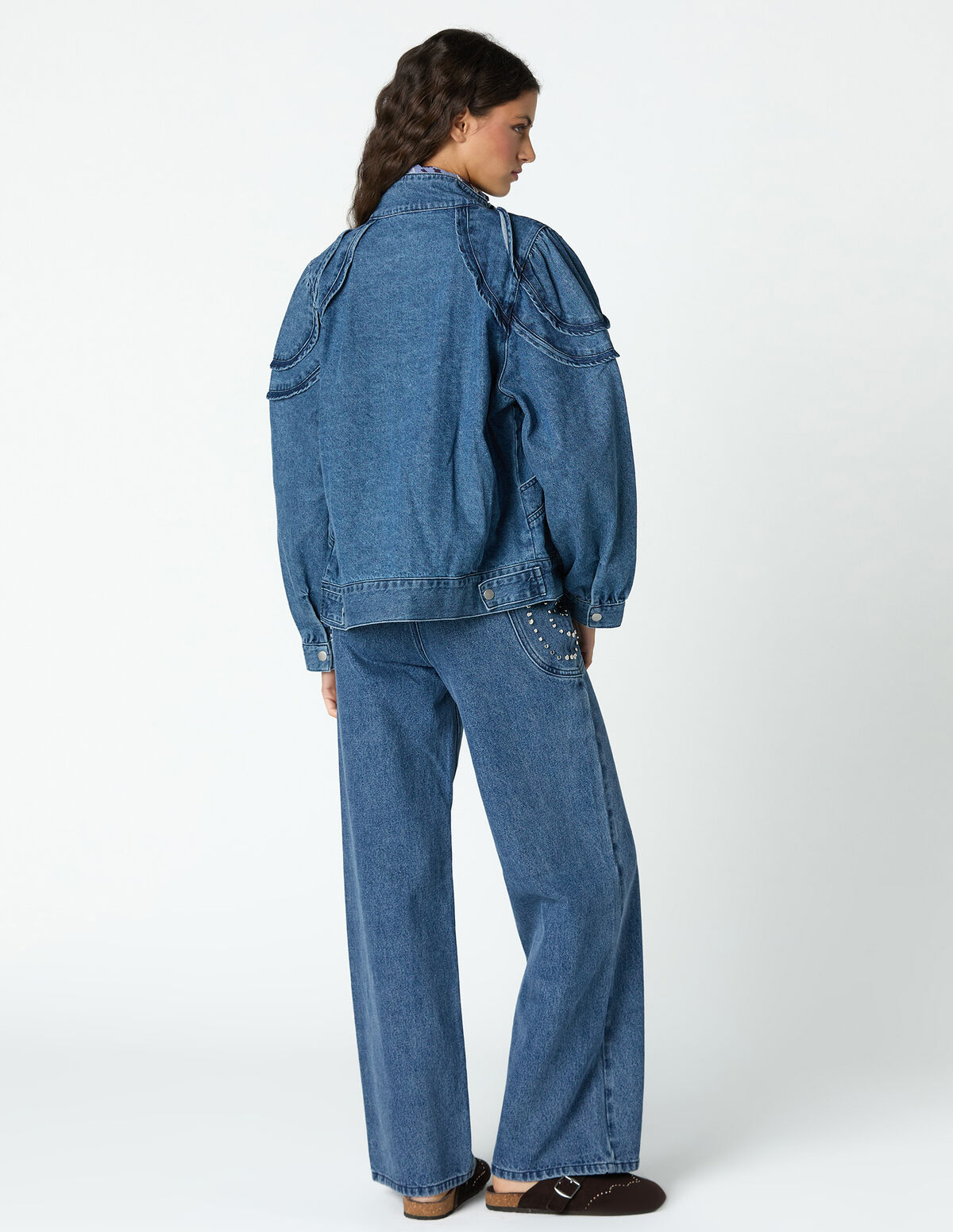 BLUS&Atilde;O DENIM 