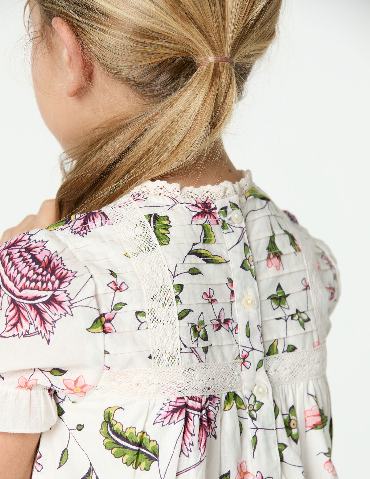 CAPPUCCINO INDIAN PRINT DRESS