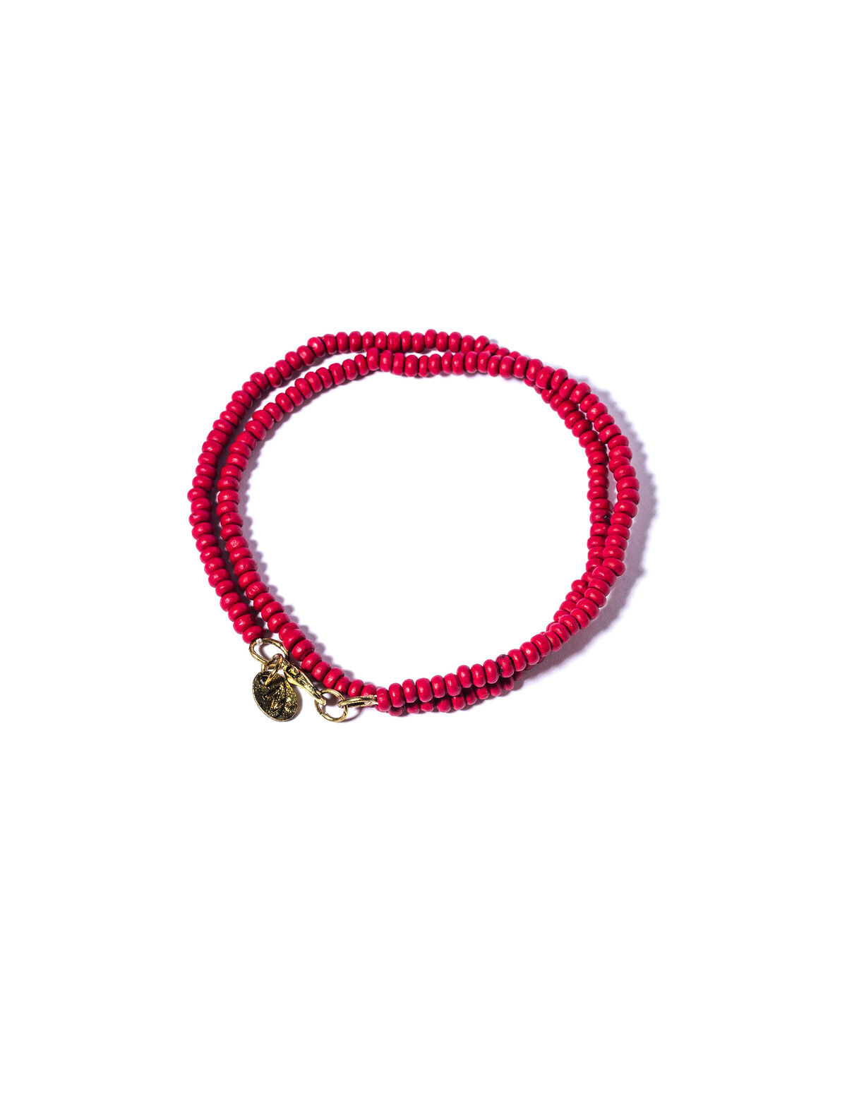 Short beaded red necklace - Jewelry - Nícoli