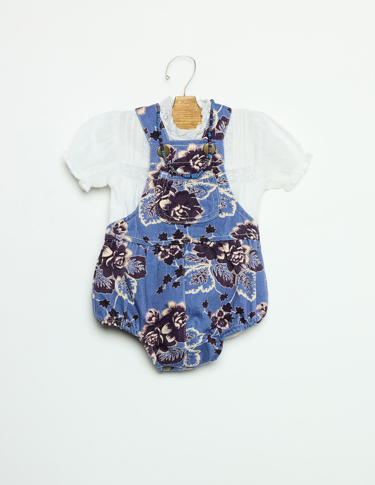 VINTAGE ANILINE BLUE PRINT DUNGAREES