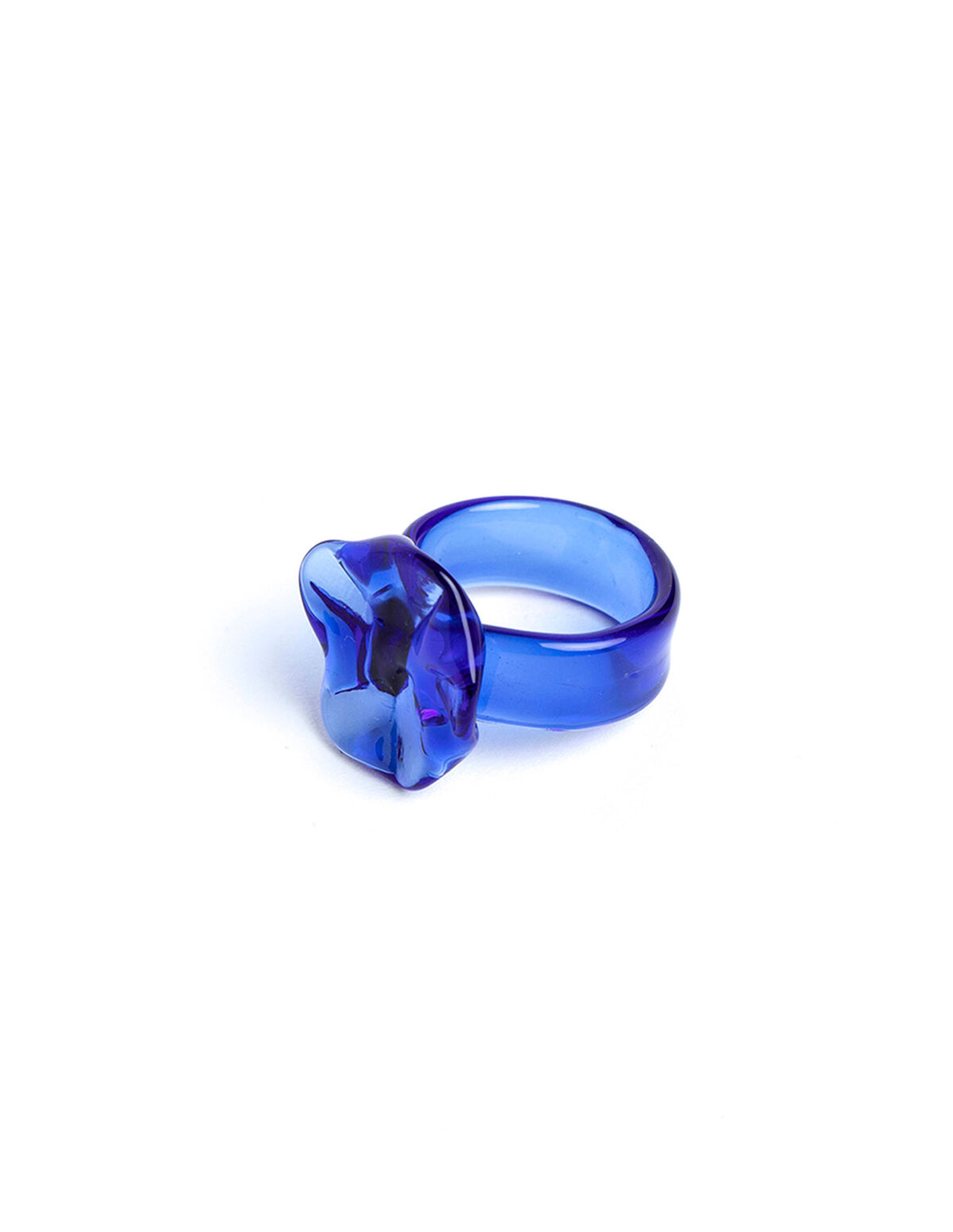 ANILLO FLOR AZUL