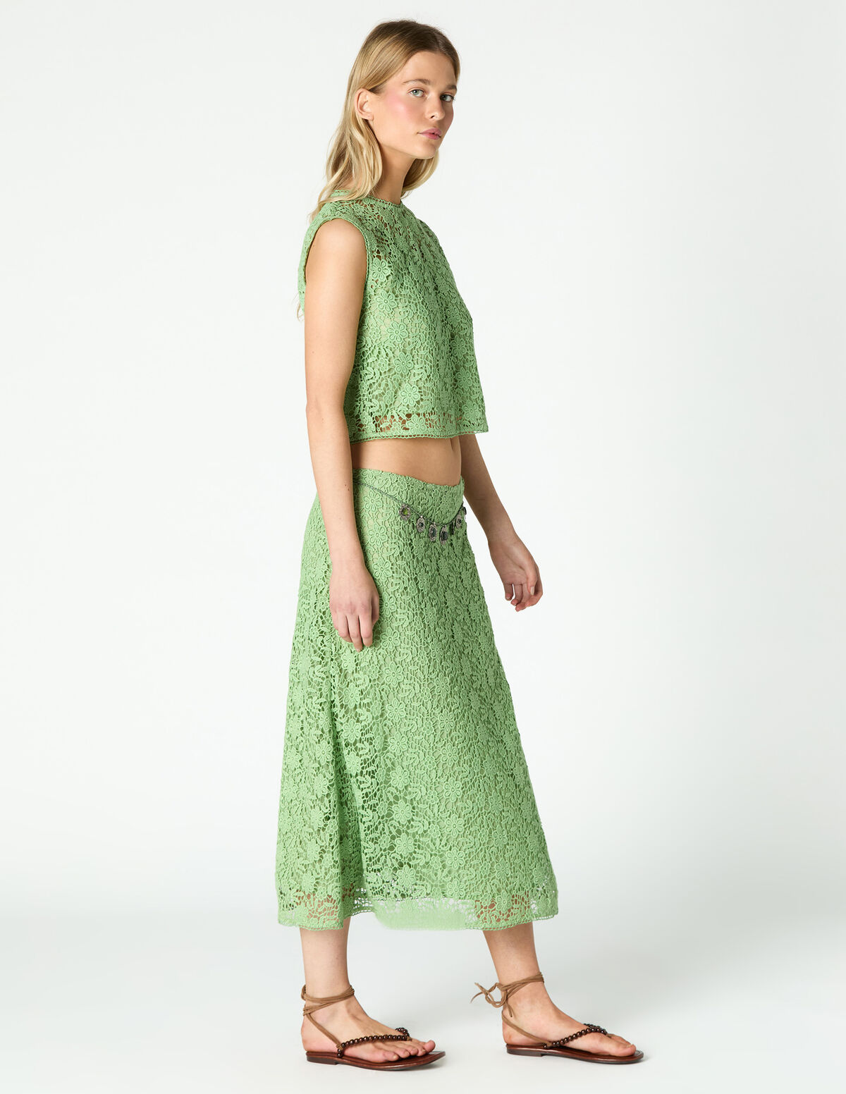PICKLE LACE SKIRT