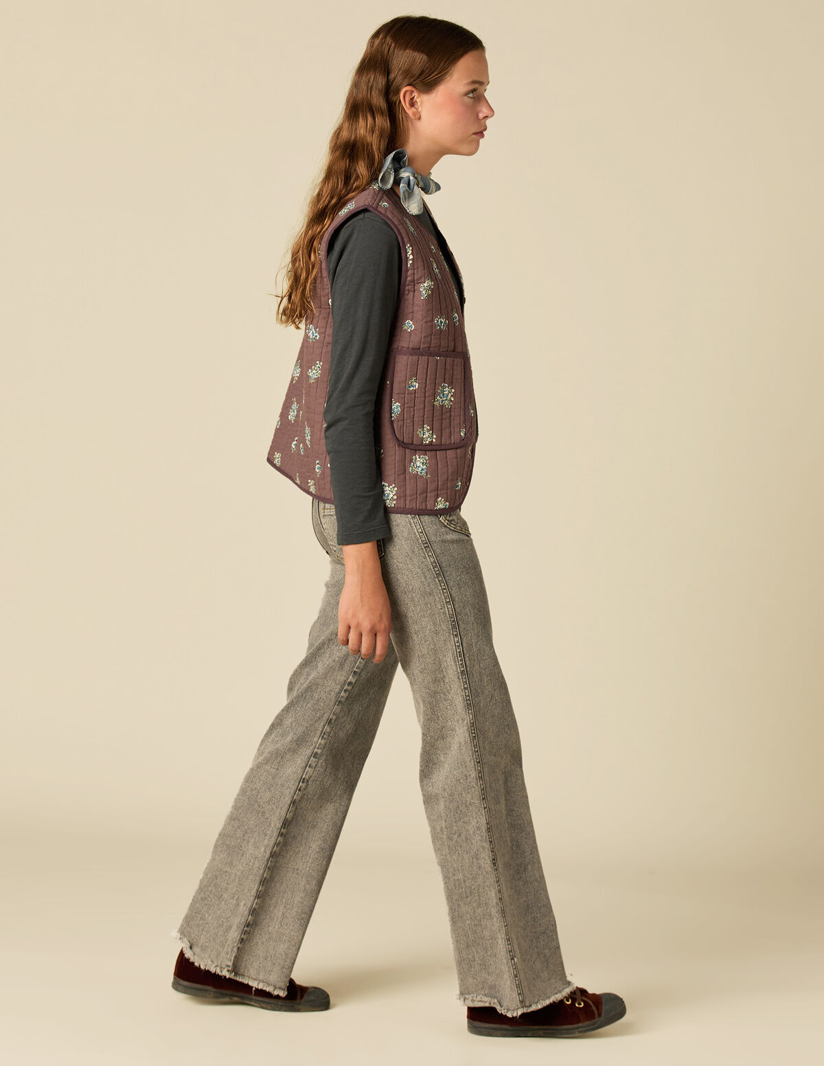 PANTALON POCHE CROISÉE BLEU