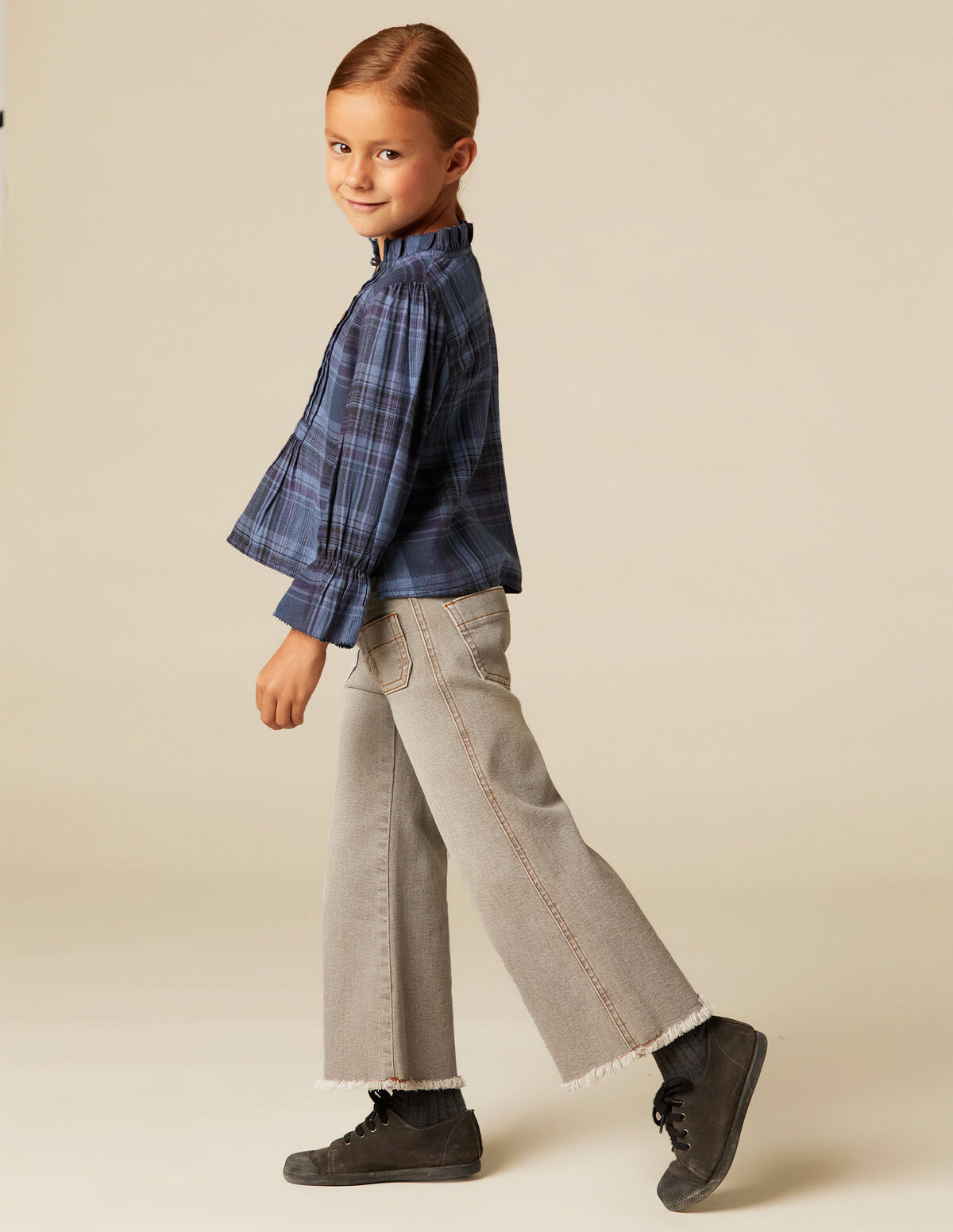 BLUE CHECKED SHIRT