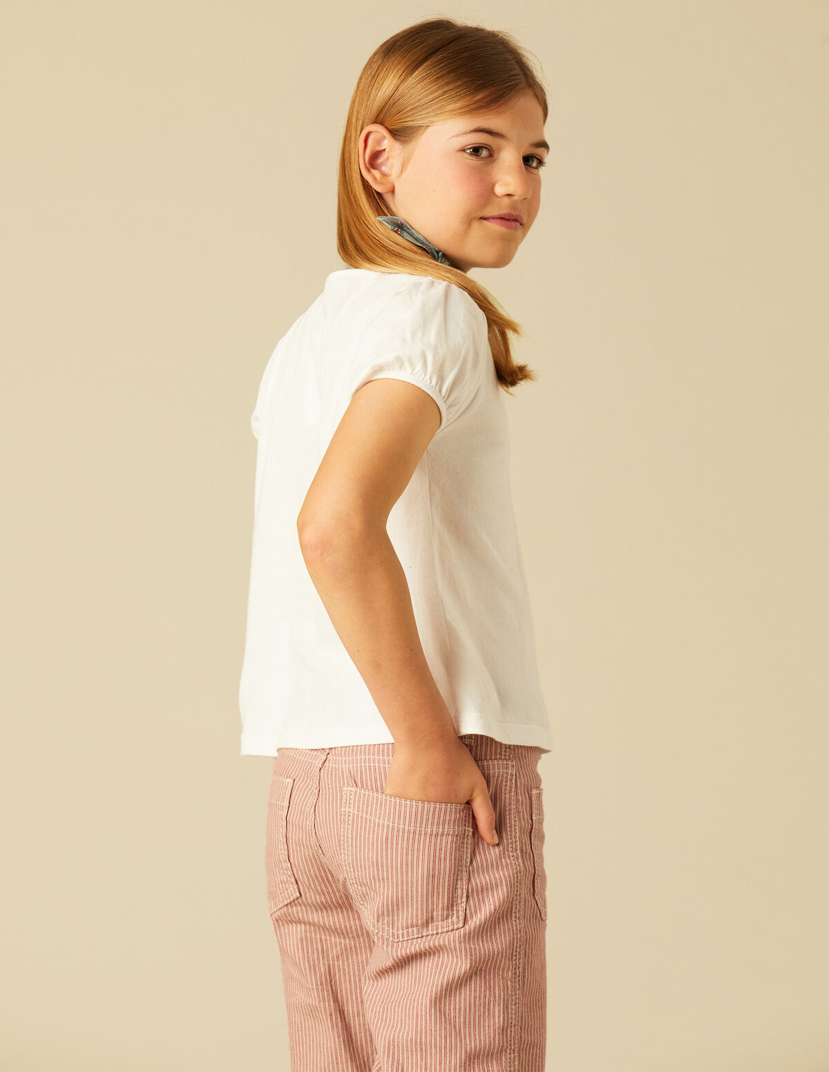 CAMISETA BOLSILLO BLANCA