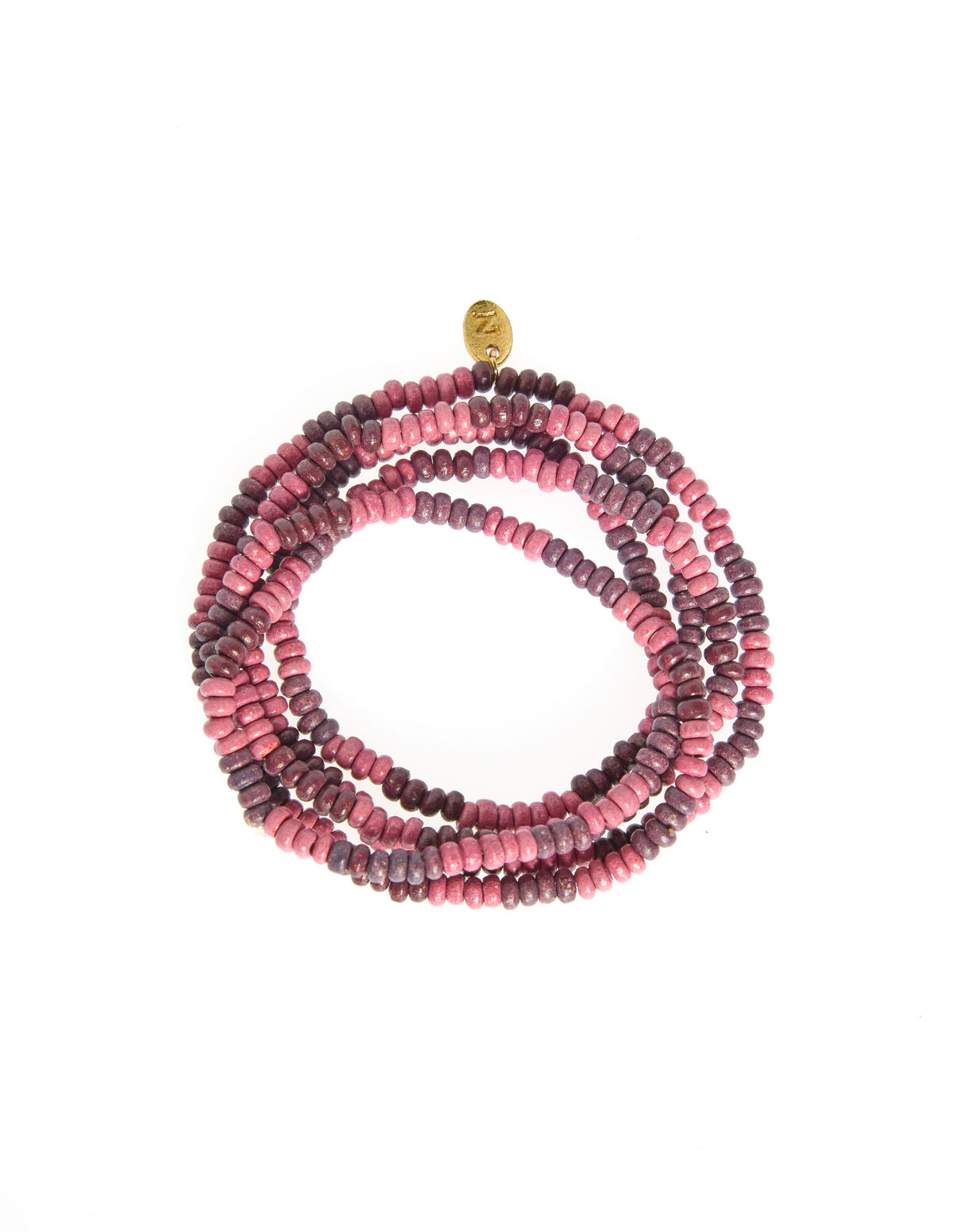 BLUSH LONG MIXED BEAD NECKLACE