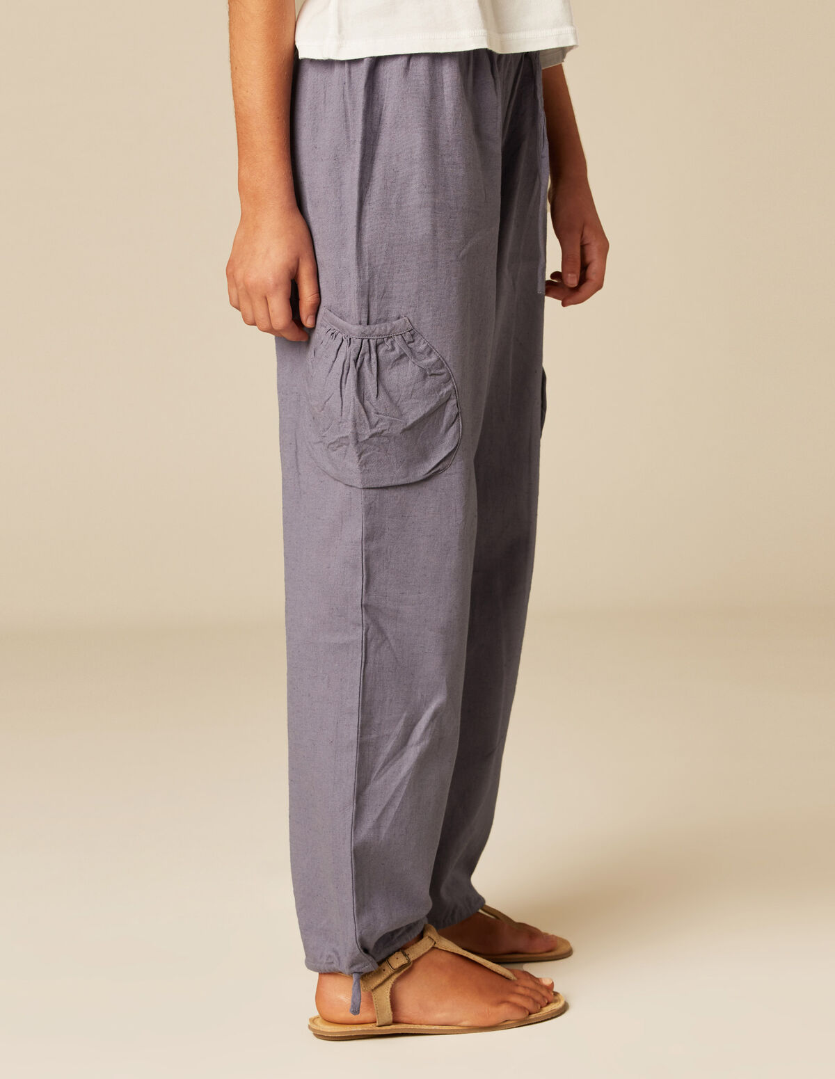 PANTALON POCHE BLEU