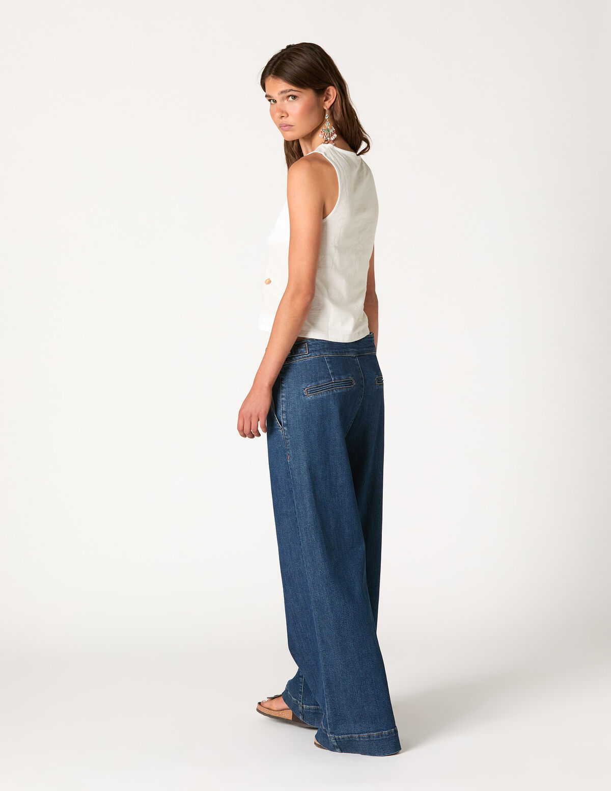 JEANS FIVELAS CRU