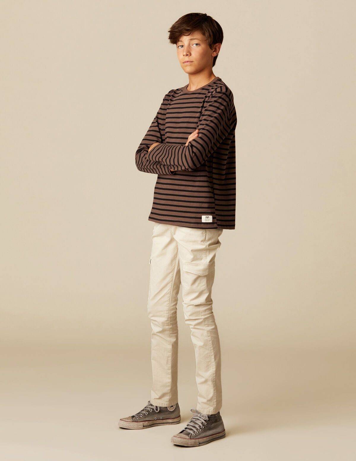 T-SHIRT RISCA GRANDE AZUL