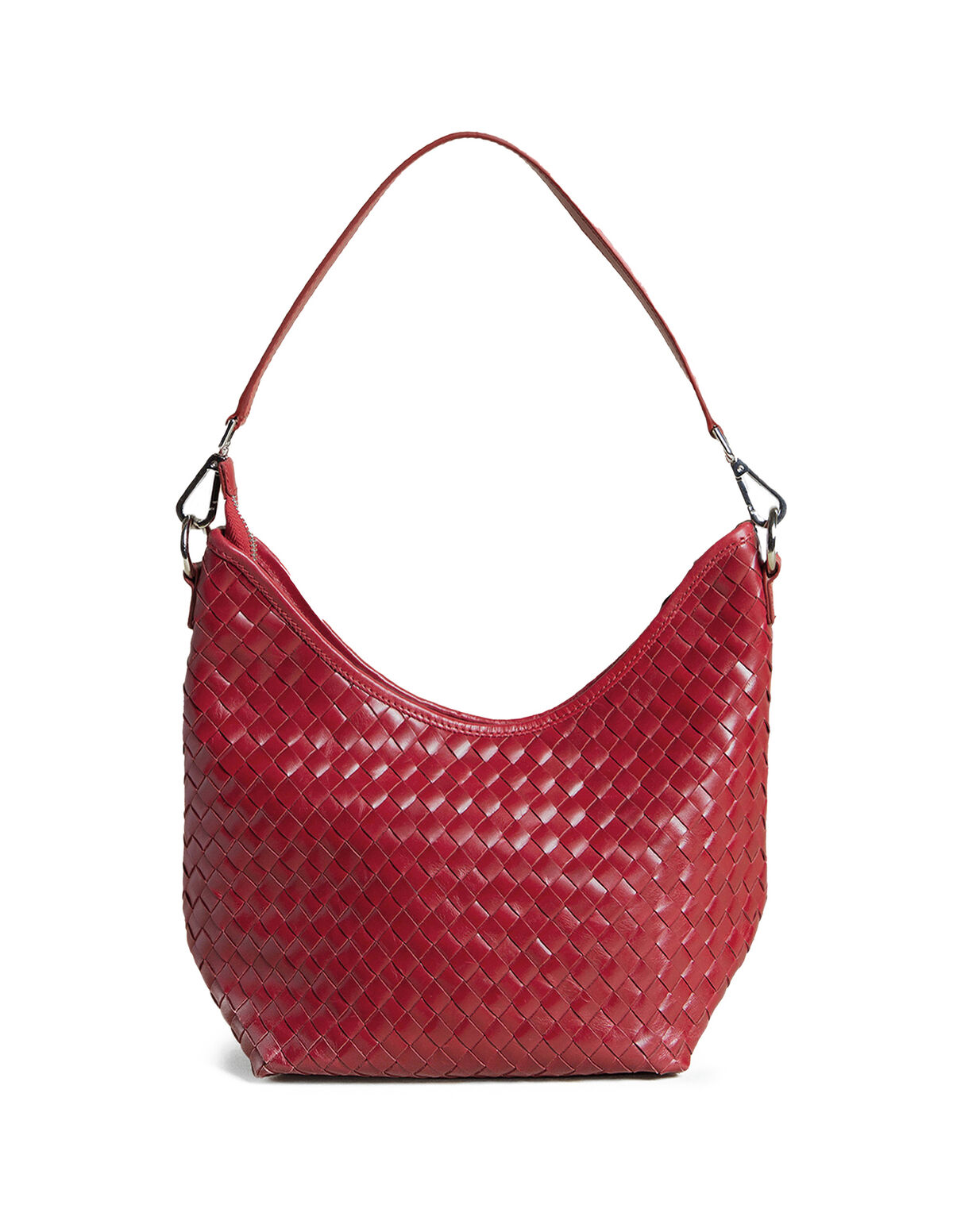 BOLSO TRENZADO MINI MARR&Oacute;N