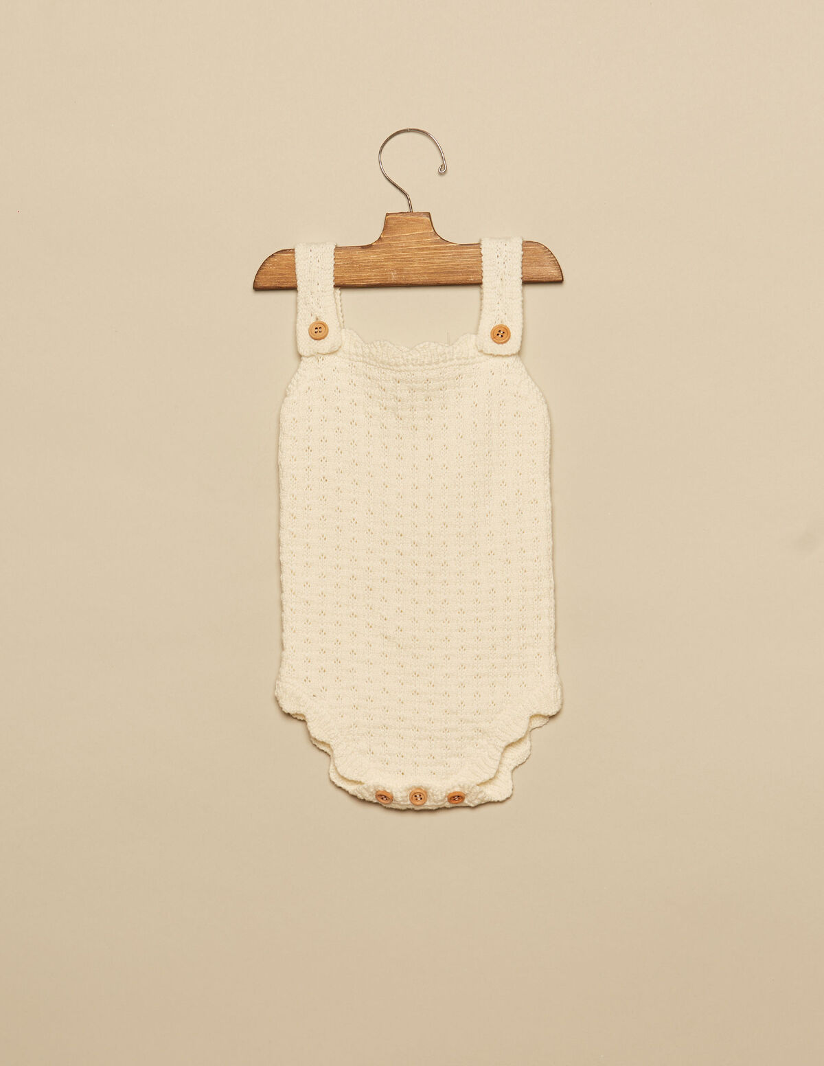 BARBOTEUSE MAILLE BLANCHE