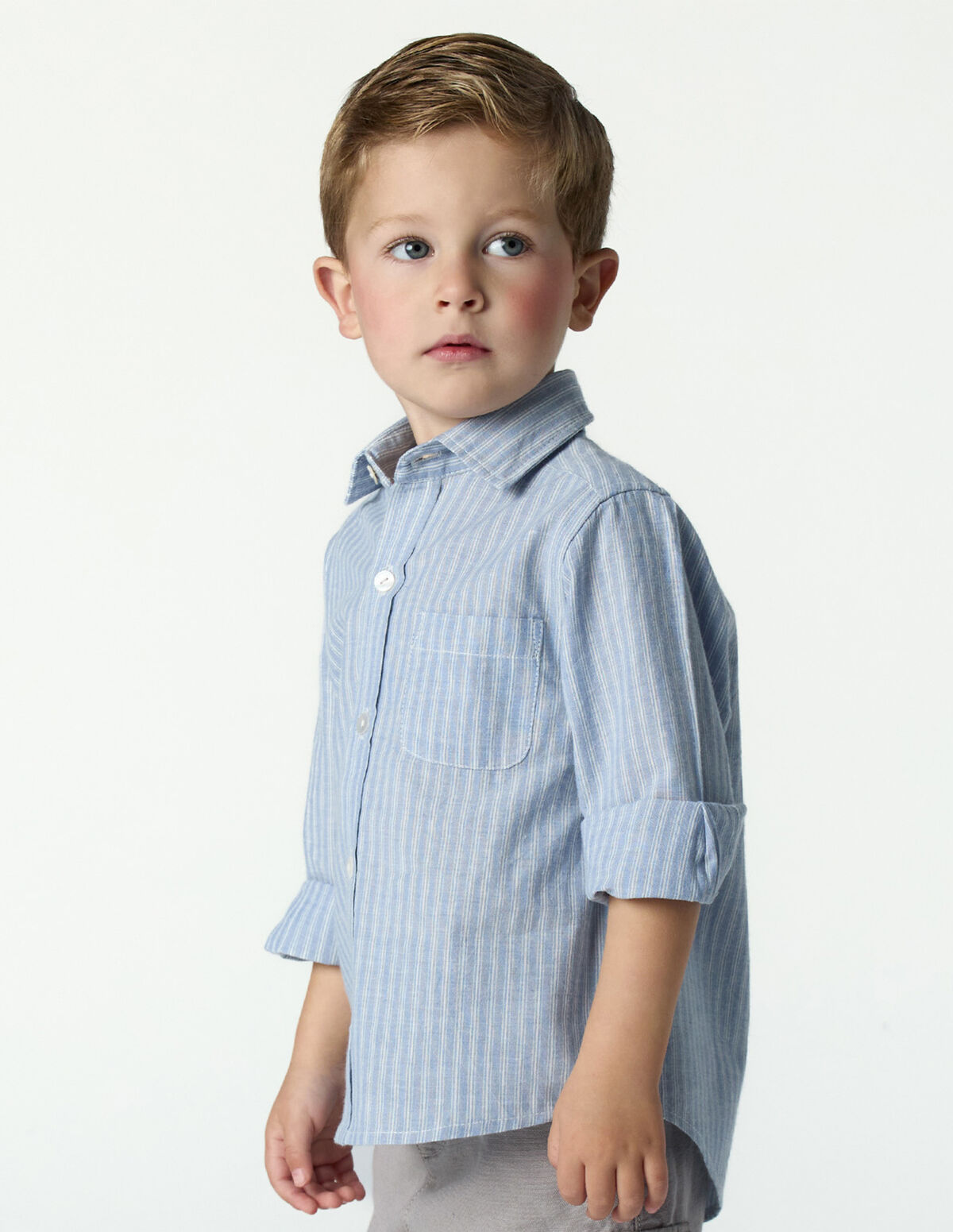 CAMISA RISCA ANILINE BLUE.