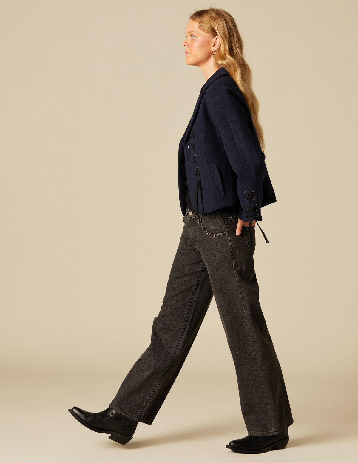 BLUE CORDS BLAZER