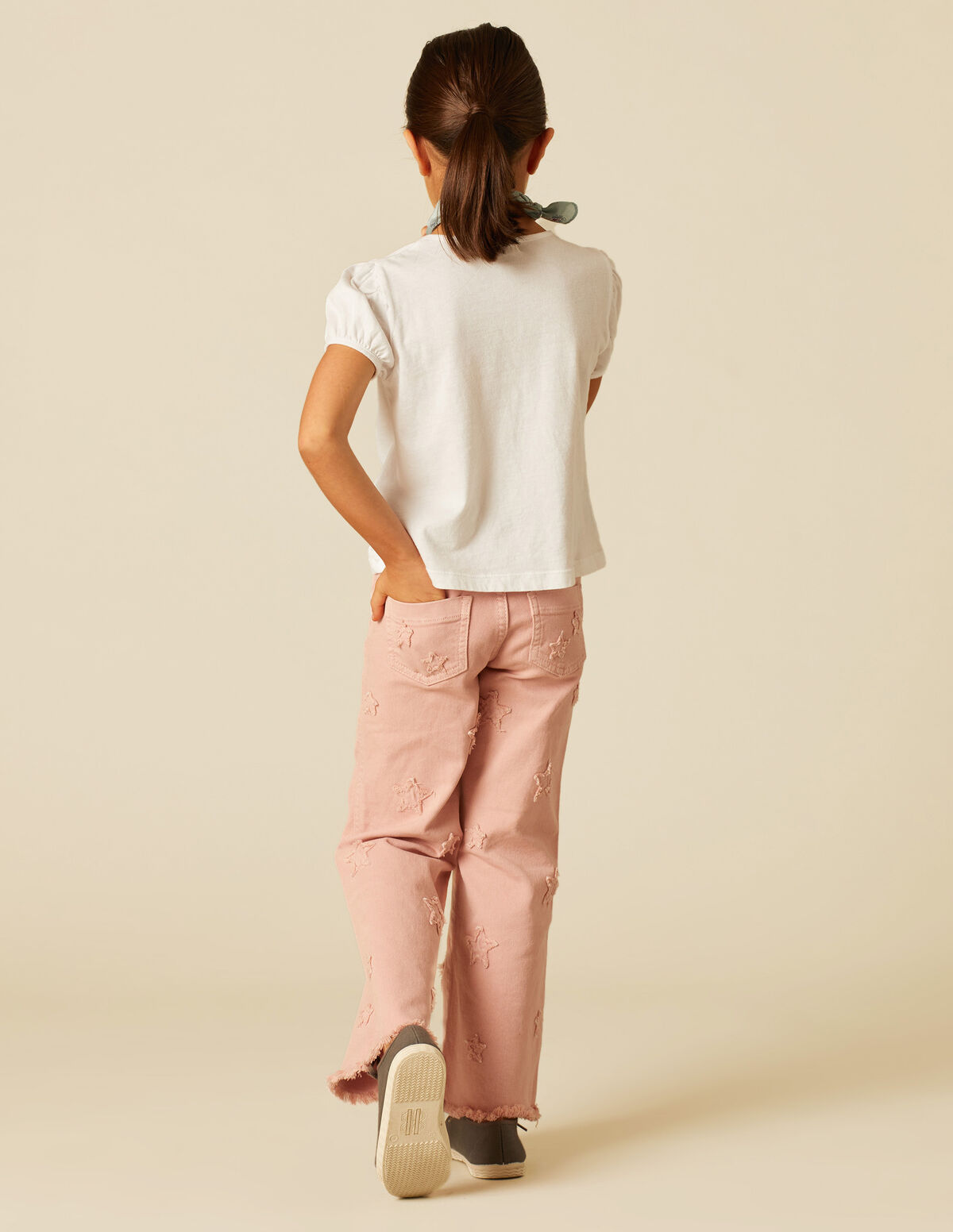 PANTALÓN ROSA ESTRELLAS