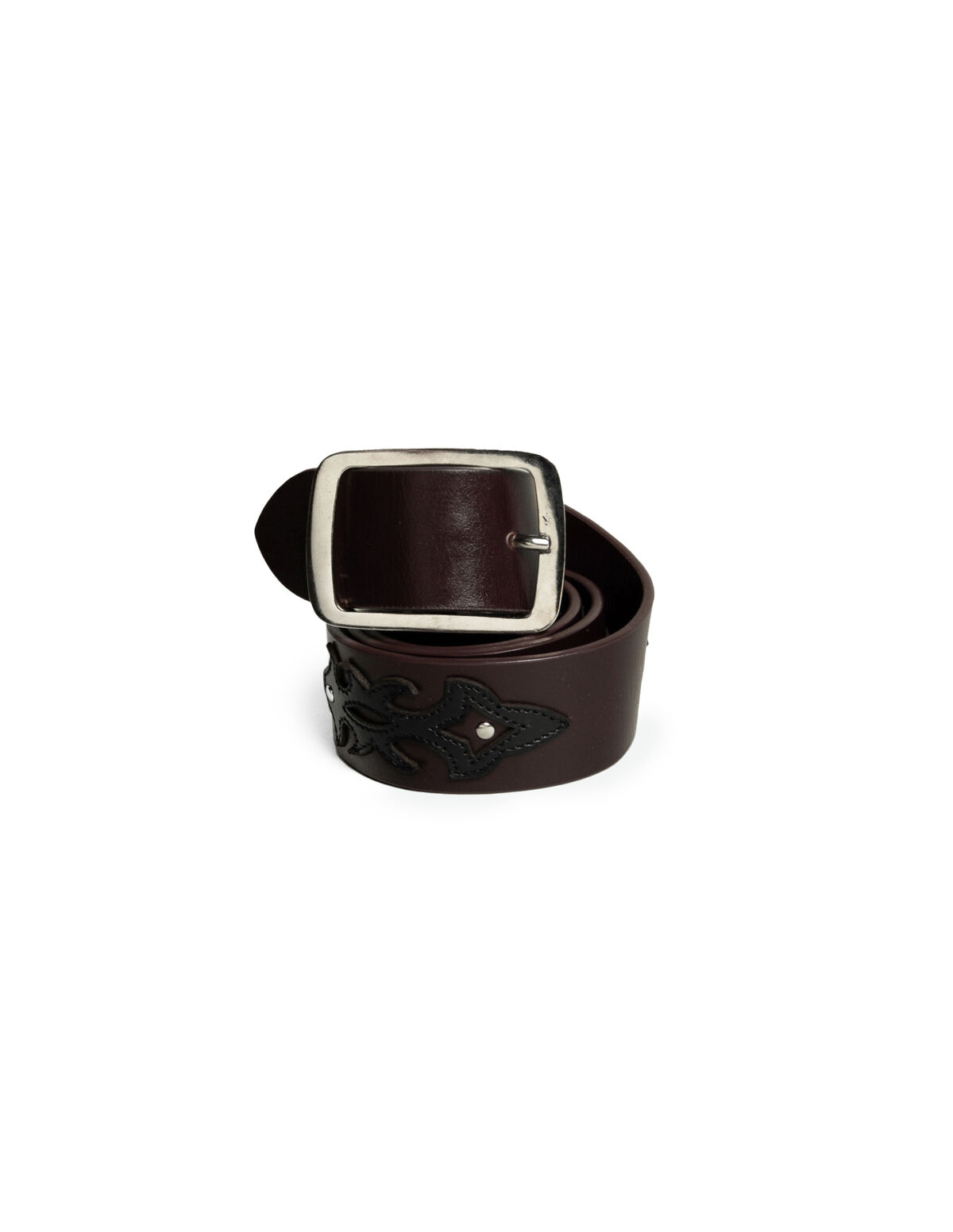 CEINTURE COWBOY MARRON