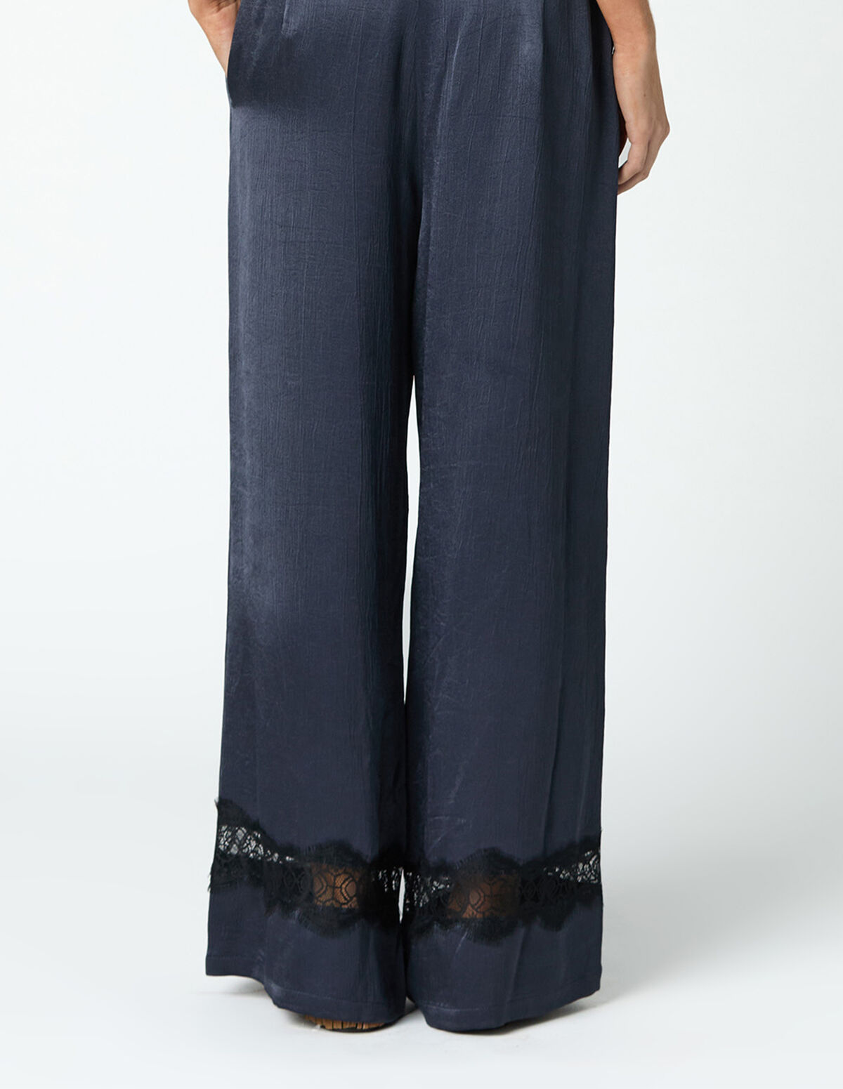 CAL&Ccedil;AS LACE AZUL