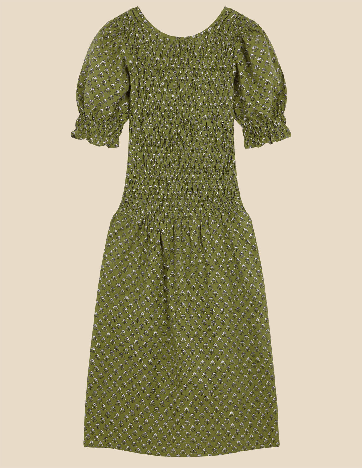 VESTIDO BUTI FOLHA AMORA