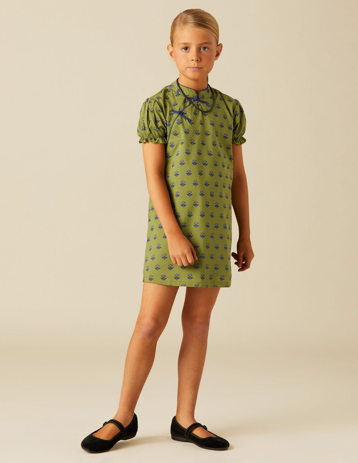 VESTIDO RAMOS VERDE