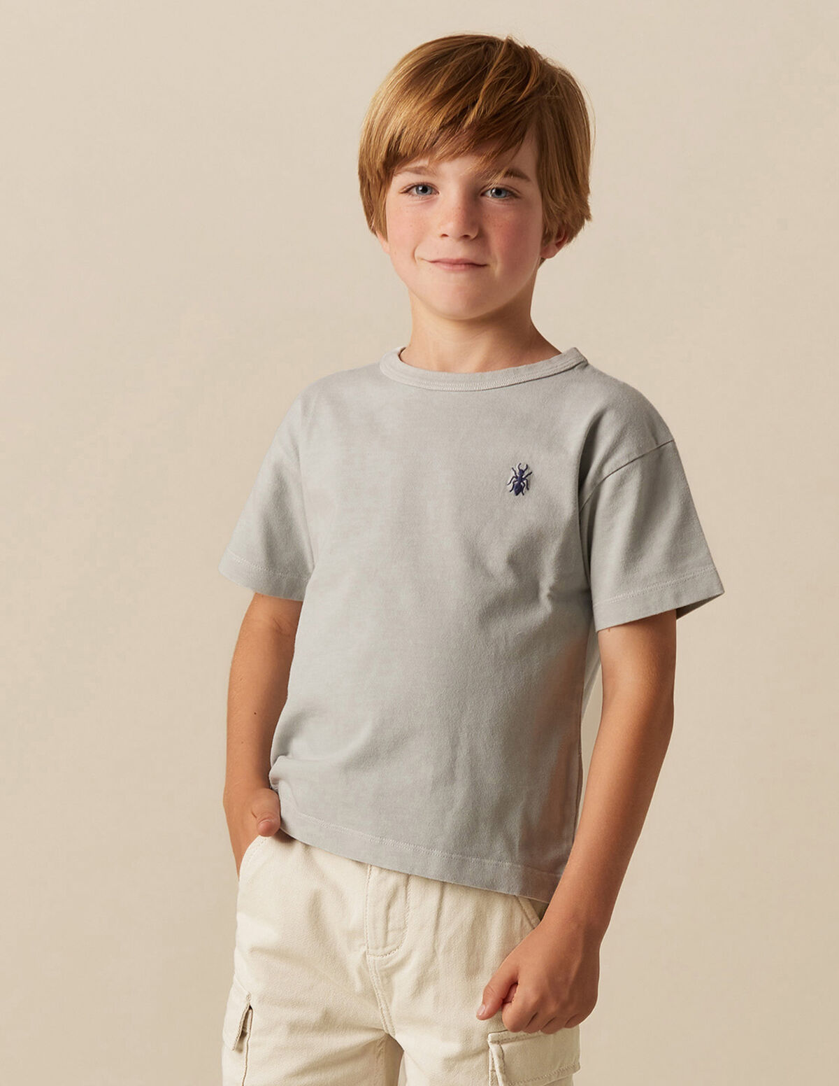 T-SHIRT BLANC FOURMI