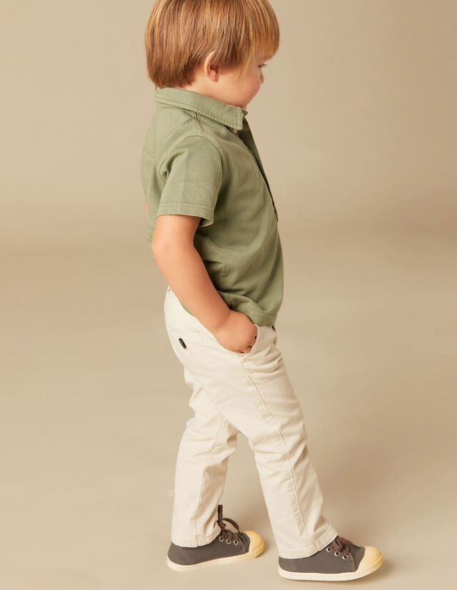 Pantalón largo chándal básico niño 742 Océano - Koko's Peques