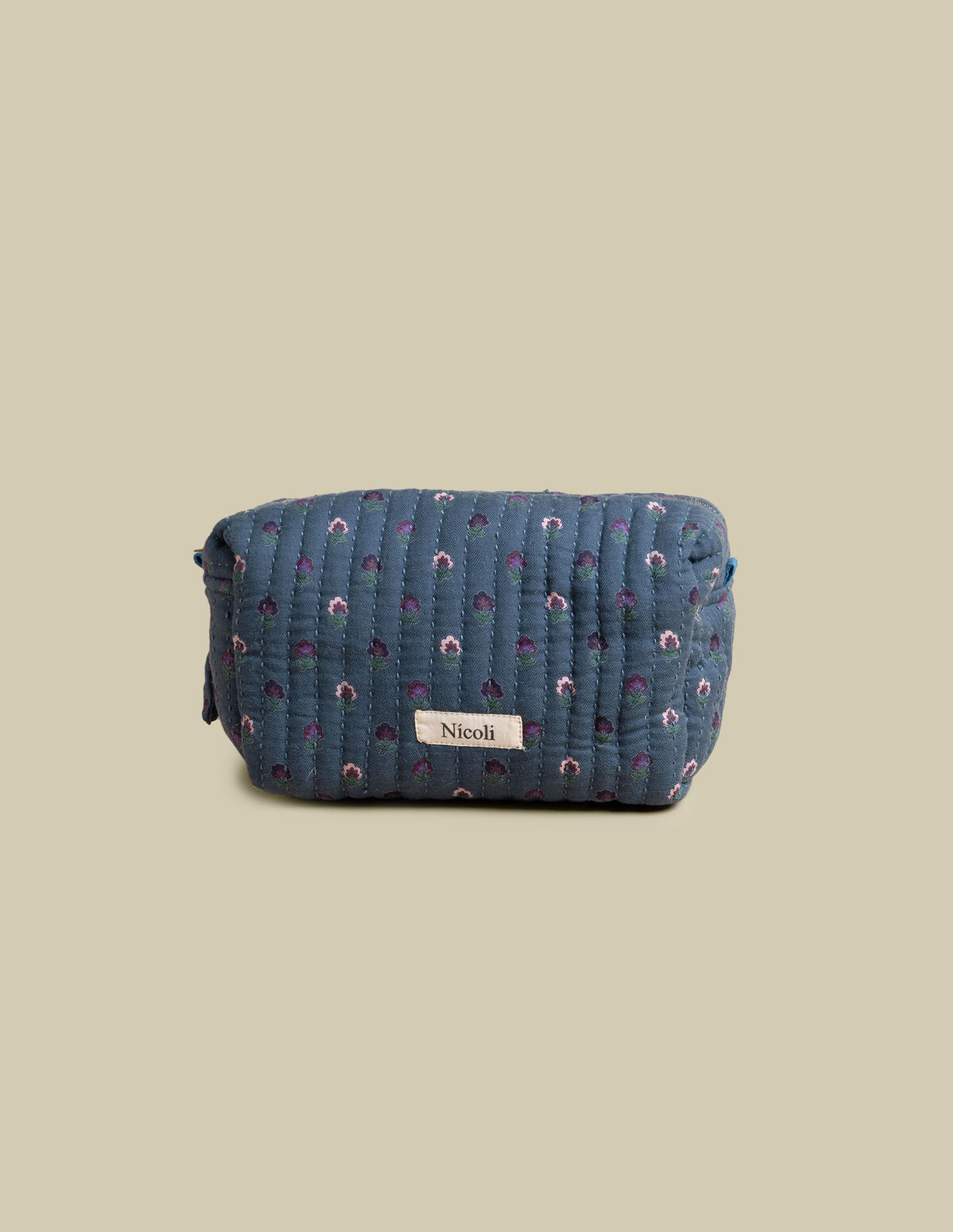 SMALL SPACE BLUE TOILETRY BAG
