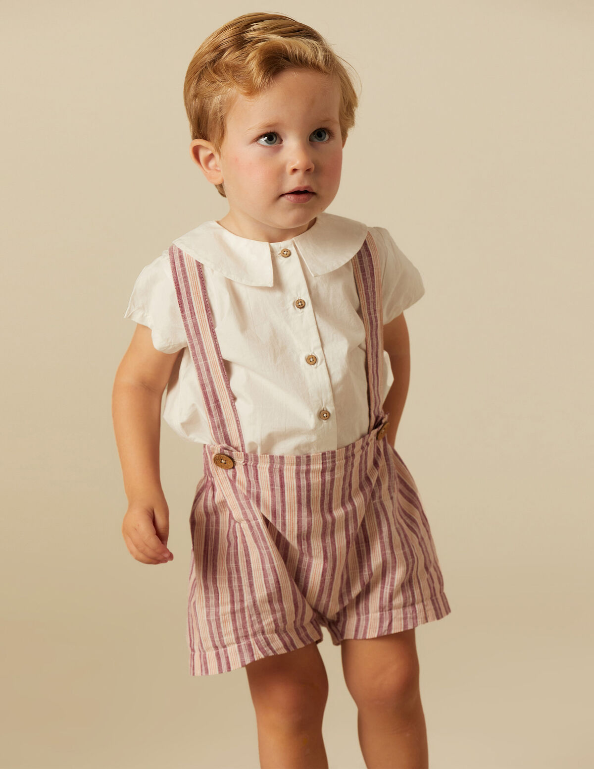 PANTALÓN FRANCES RAYA GRIS