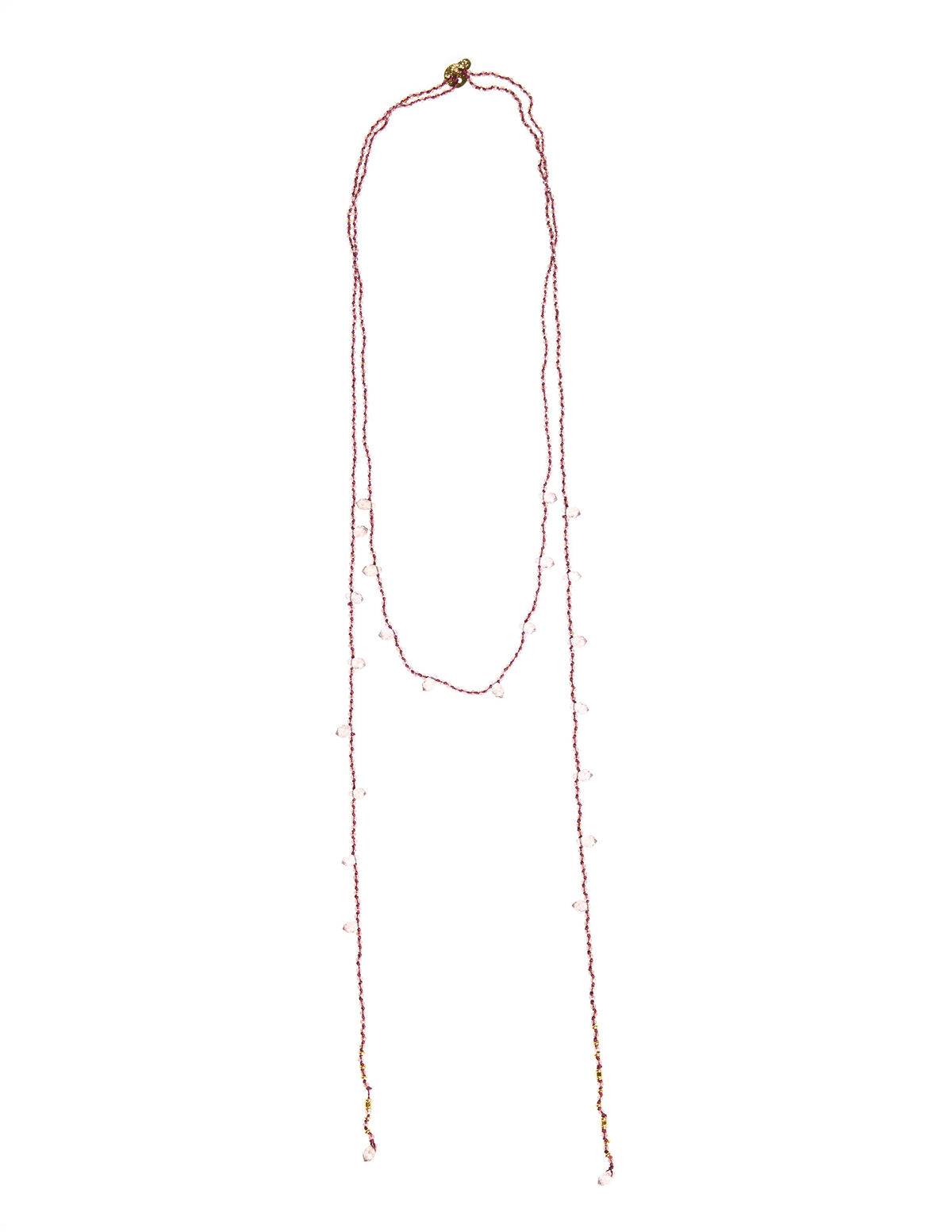 COLAR LARGO BEADS AMBAR