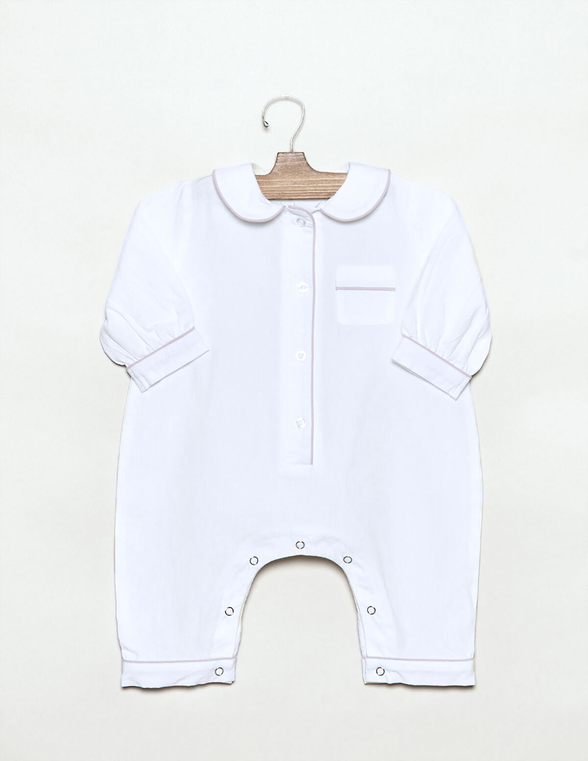 PIJAMA BEB&Eacute; CONTRASTE AZUL