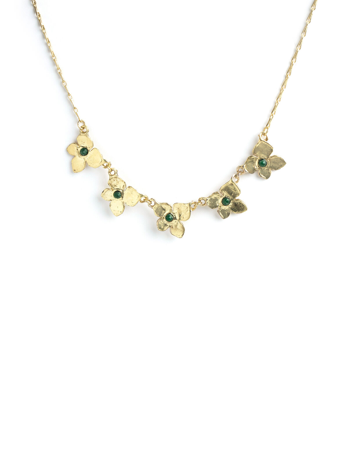COLLAR FLOR DORADA