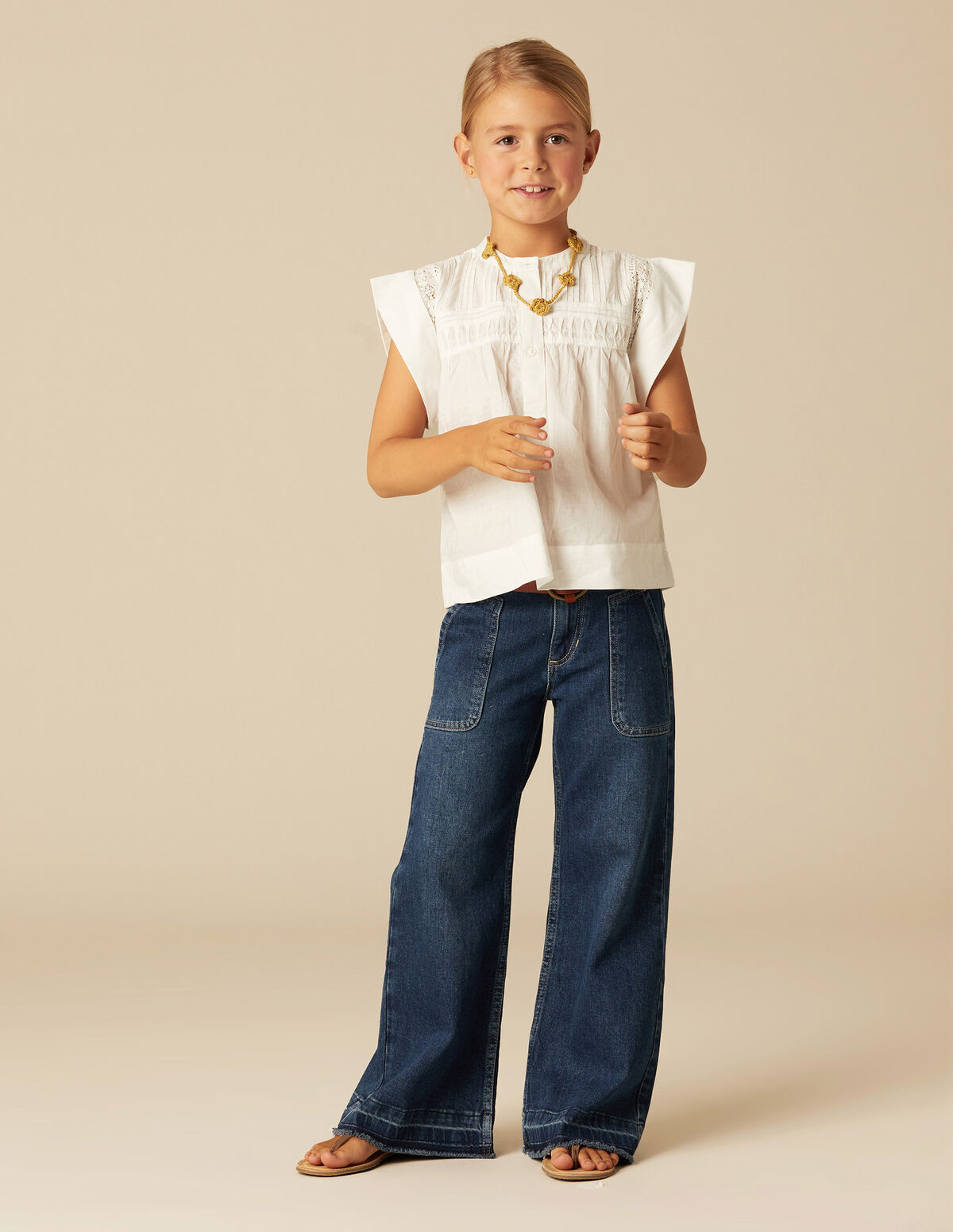 JEAN BLEU WIDE LEG