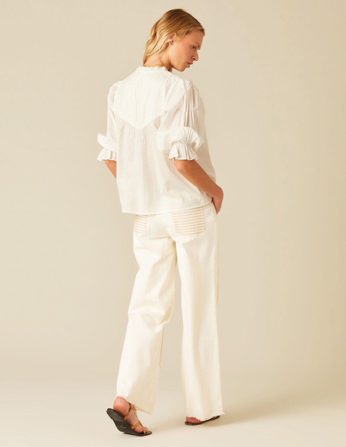 CAMISA ROMANTICA ANTRACITA