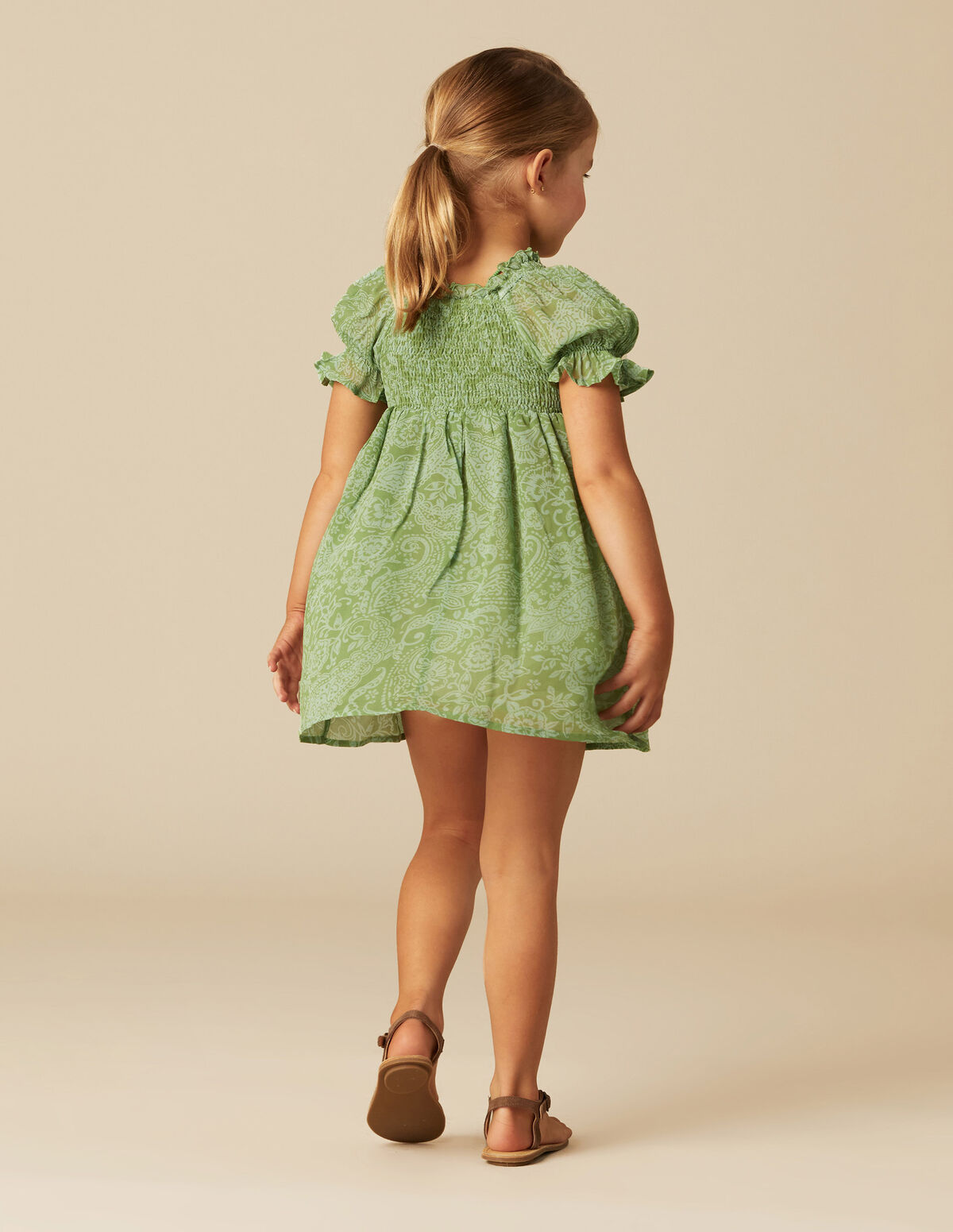 VESTIDO PRINT AMEBAS VERDE