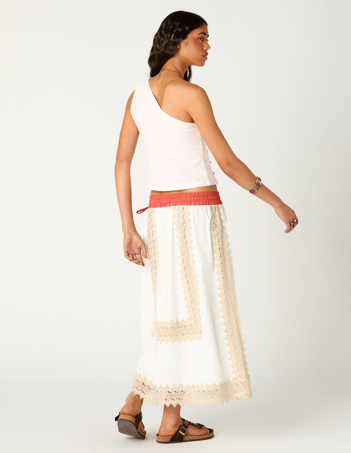 BRODERIE SKIRT 