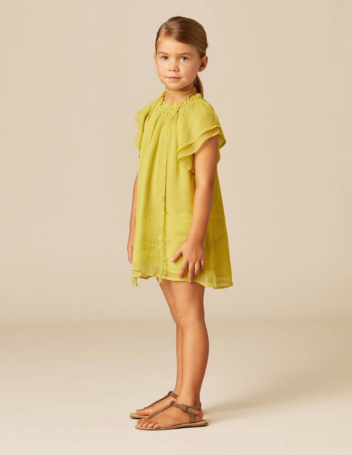 VESTIDO PRINT FLOR VERDES