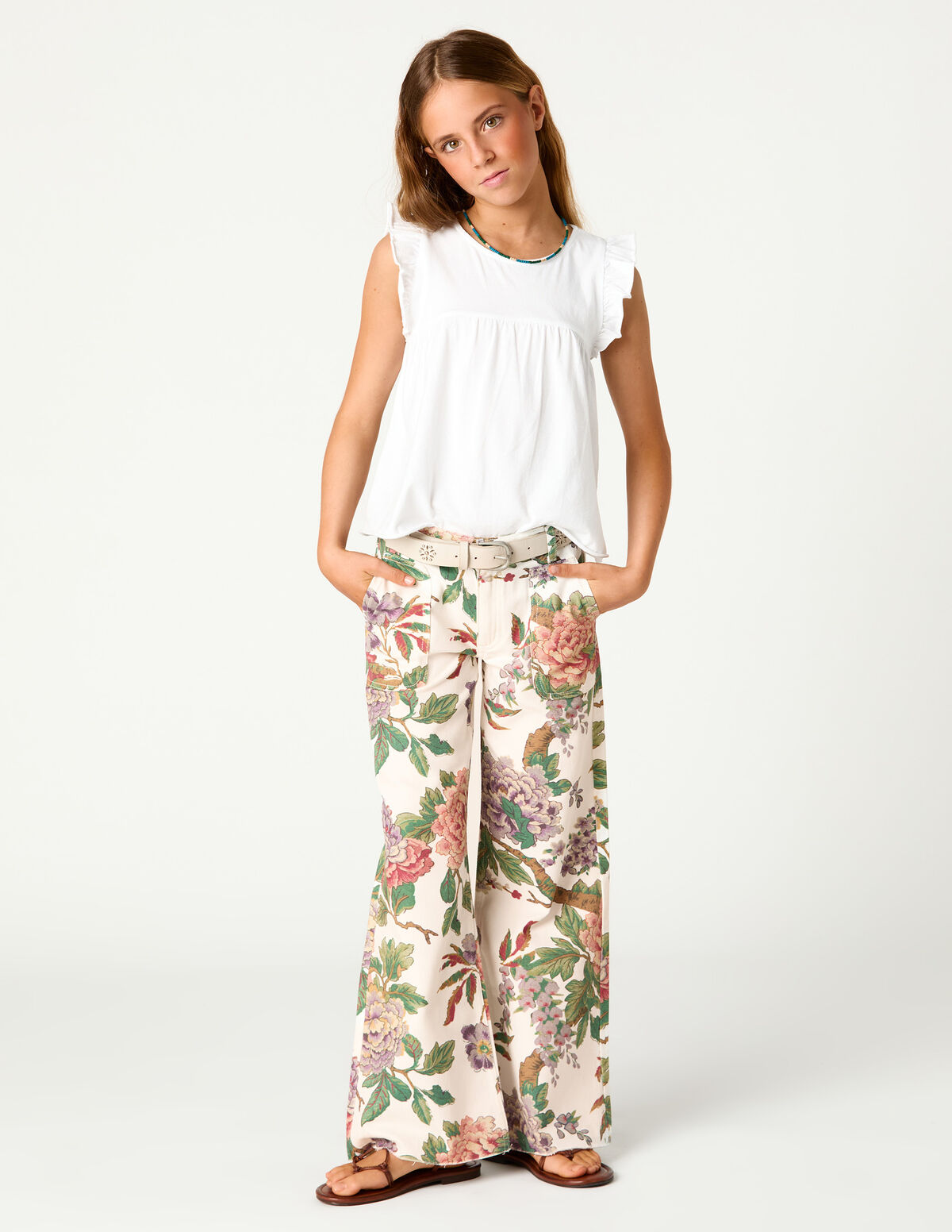 BOTANIC DENIM TROUSERS