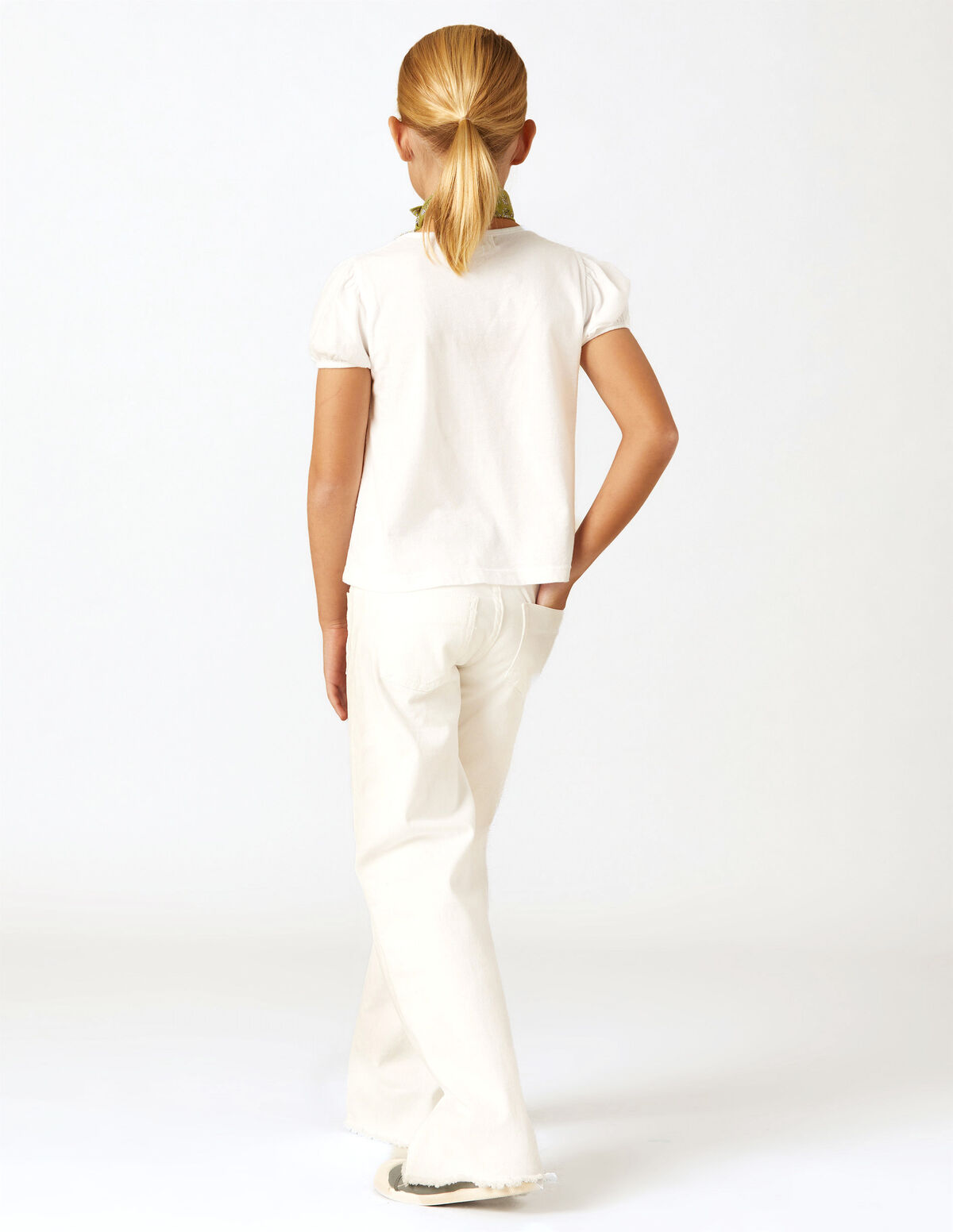 T-SHIRT POCHE BLANC