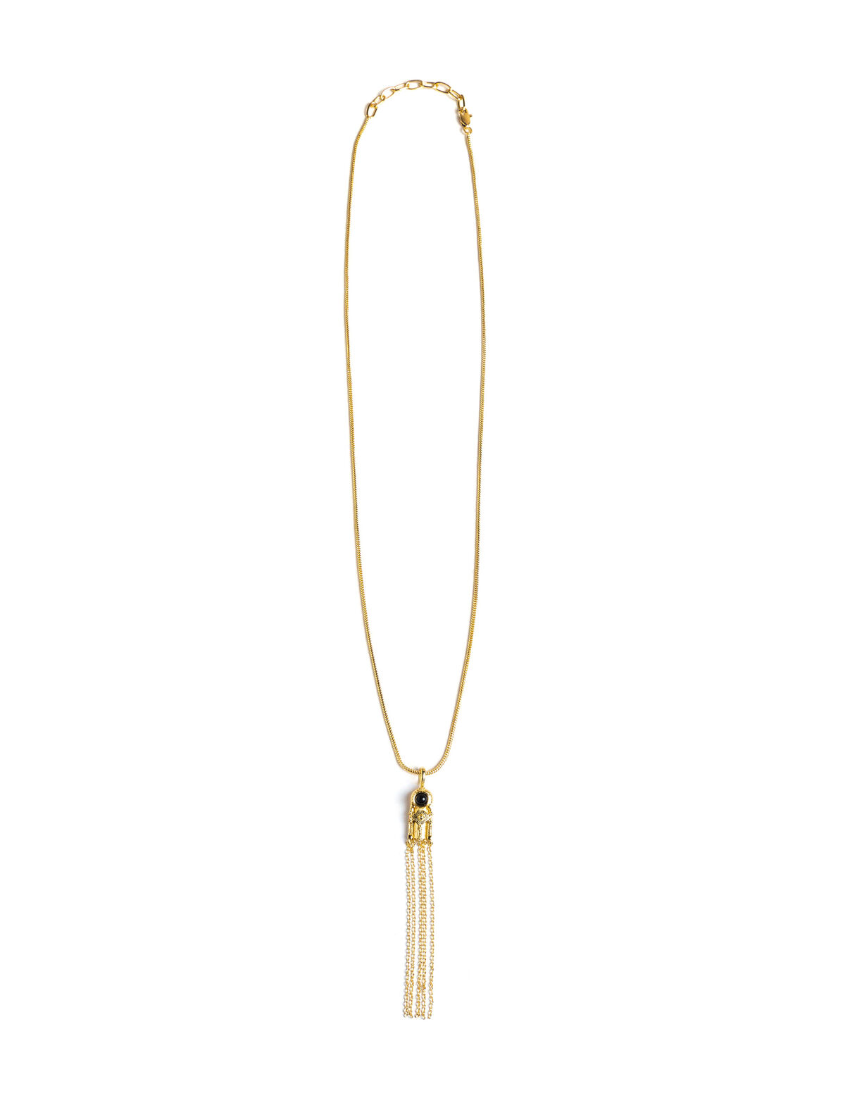 MAROON CHAIN NECKLACE