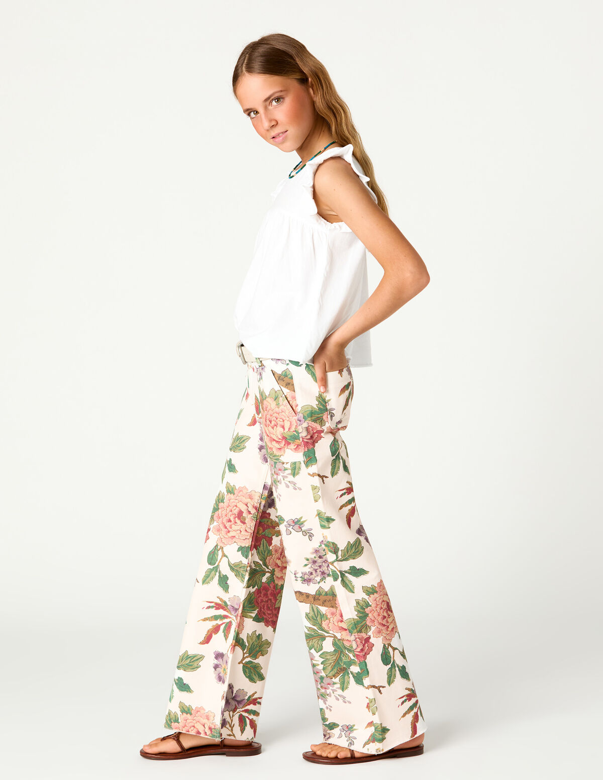 BOTANIC DENIM TROUSERS