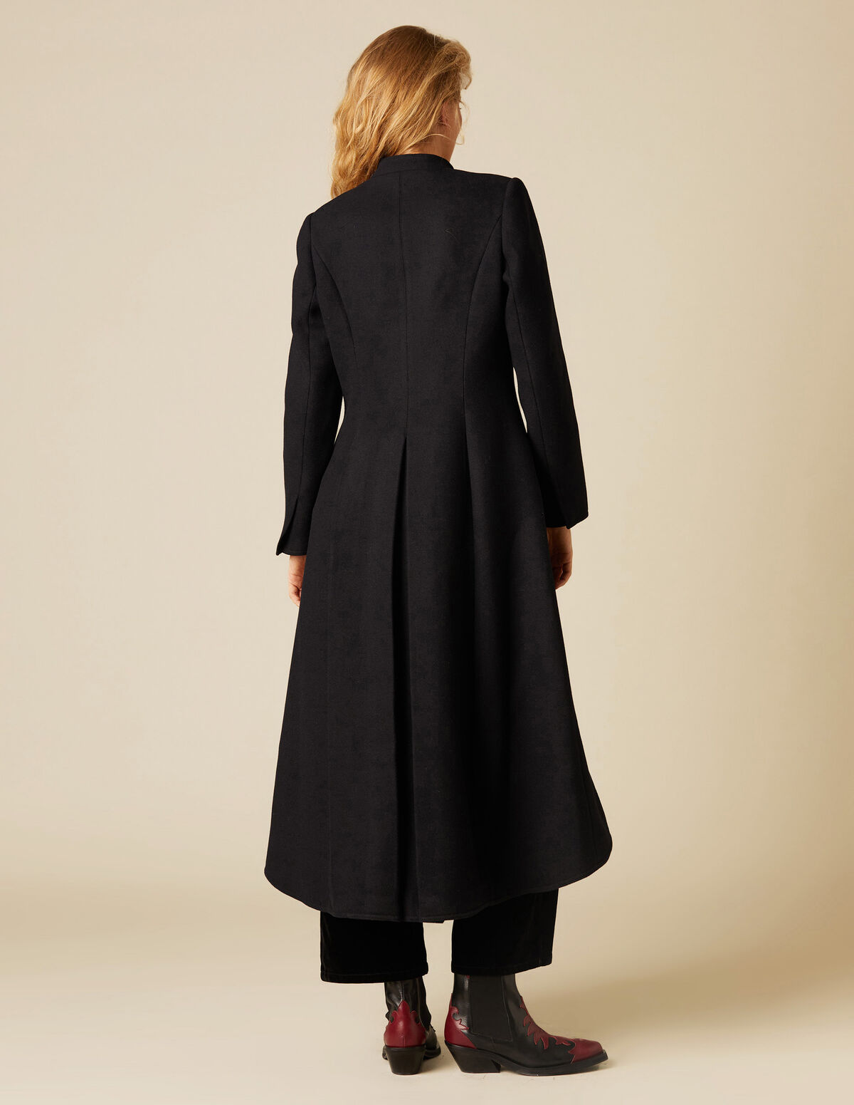 MANTEAU LONG NOIR