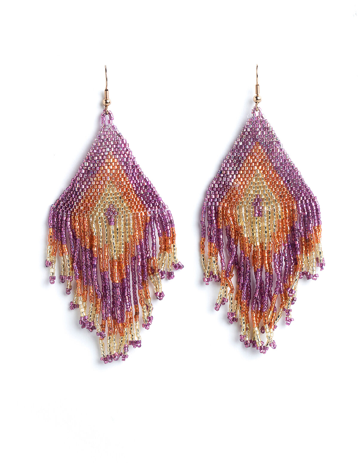 PENDIENTE BEADS MORA