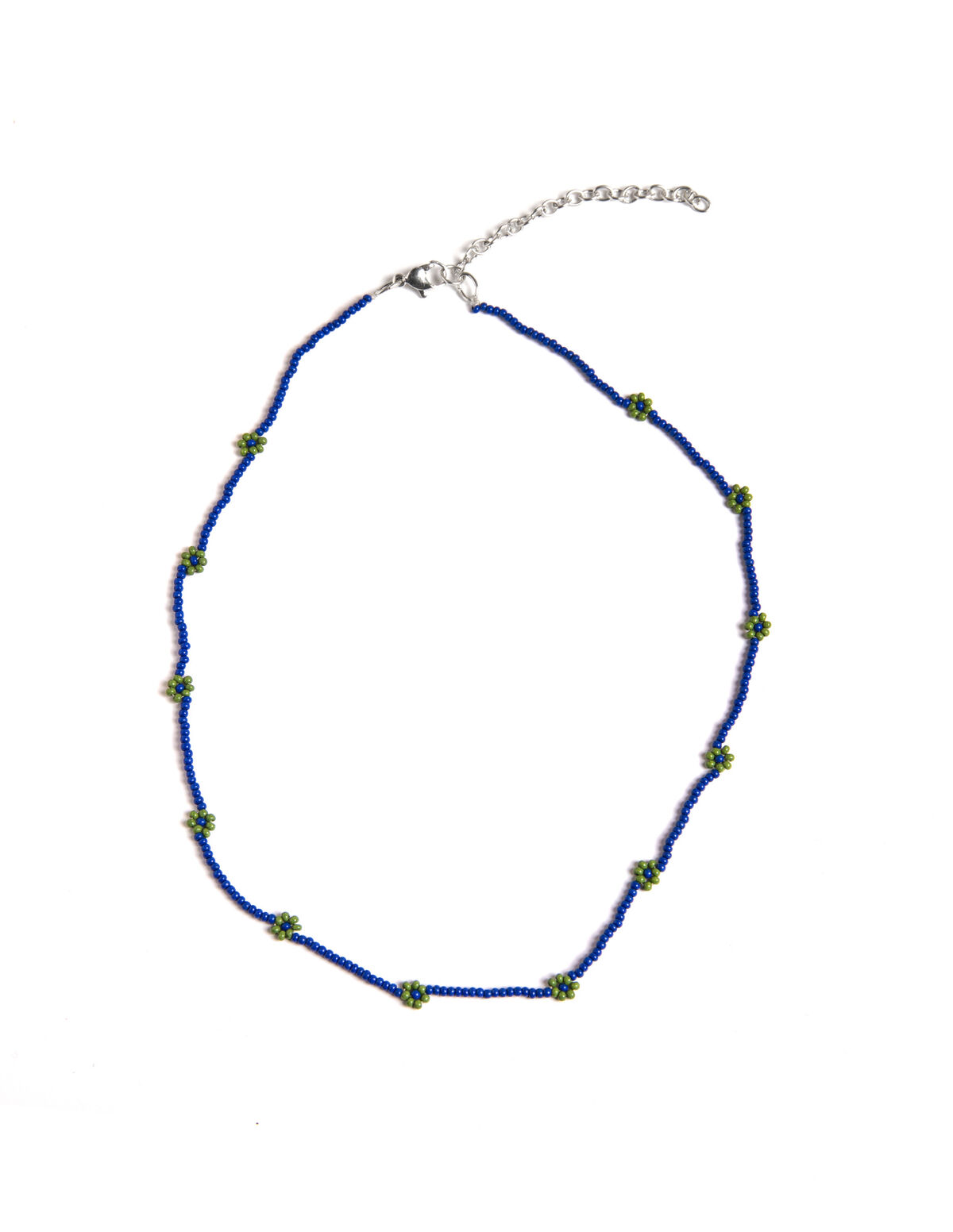 COLLAR AZUL FLOR