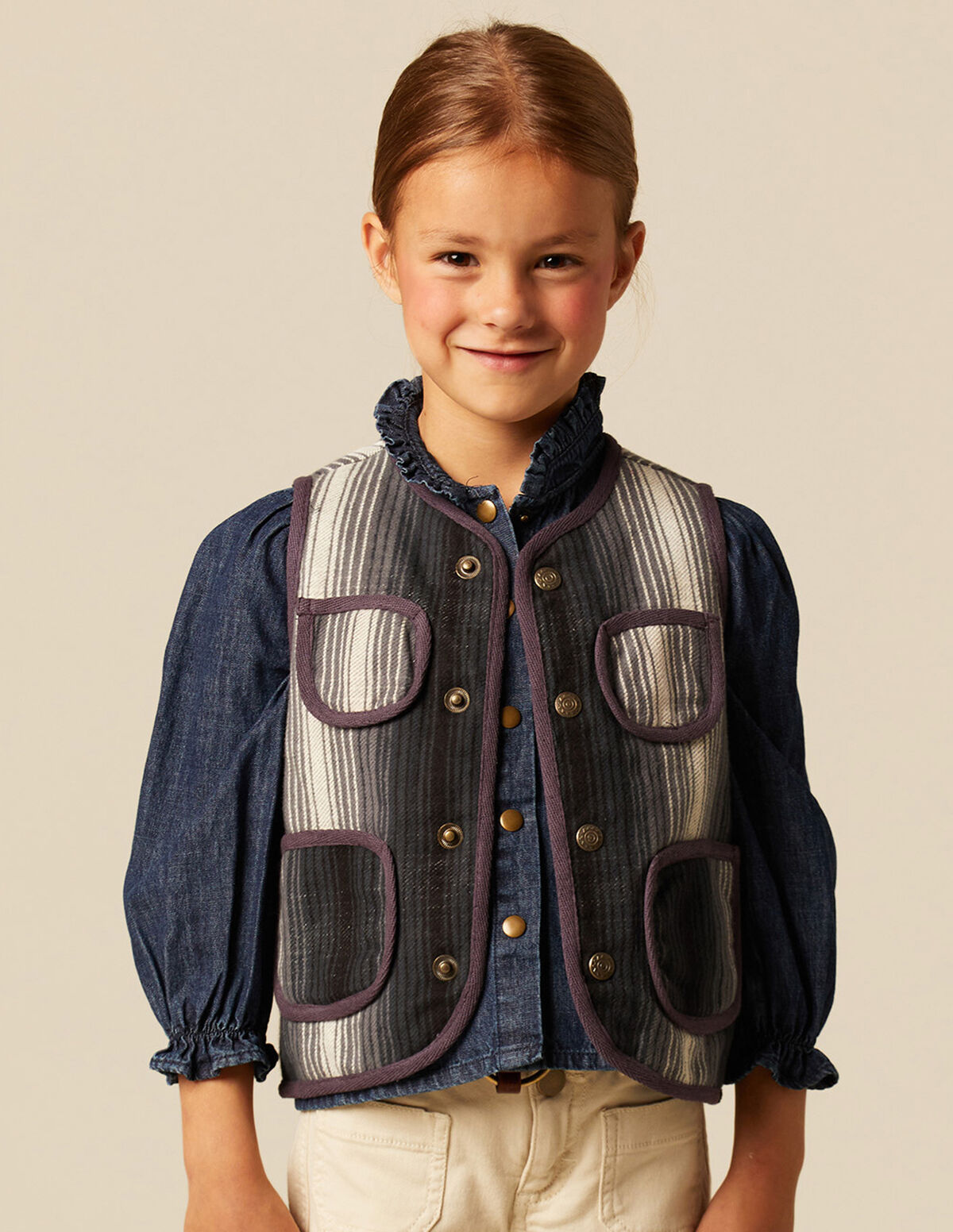 STRIPED WAISTCOAT