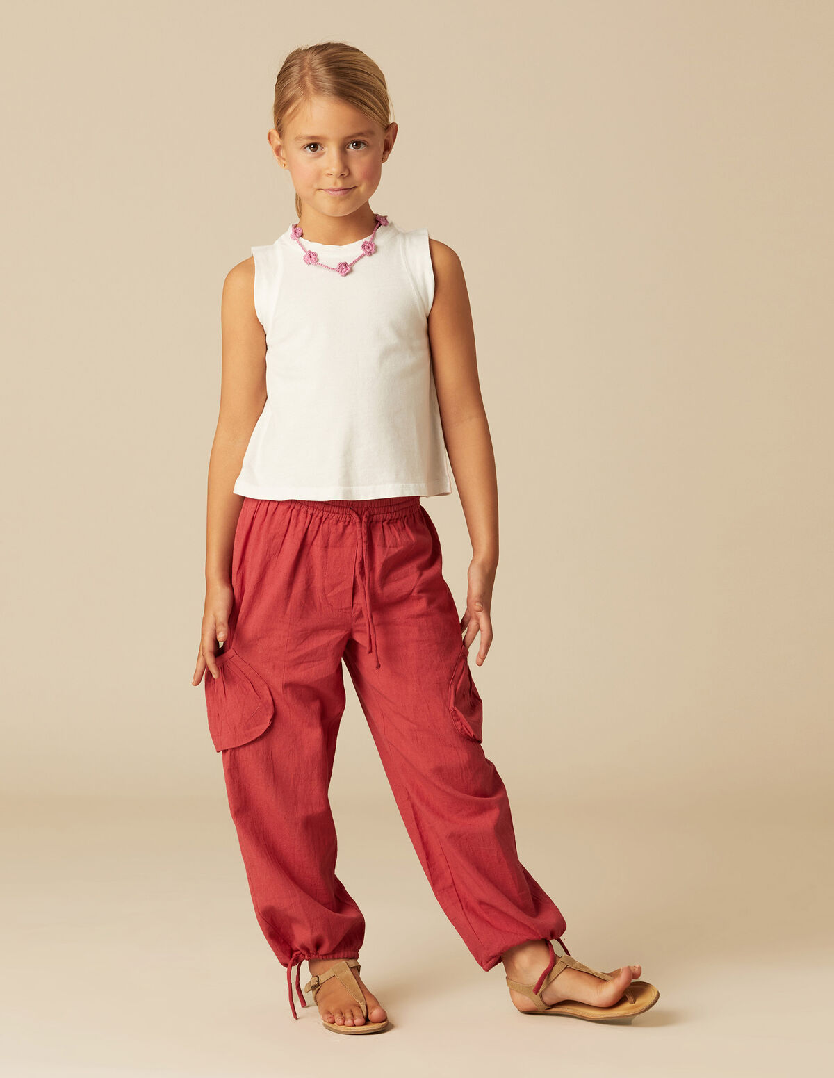 PANTALON POCHE BLEU