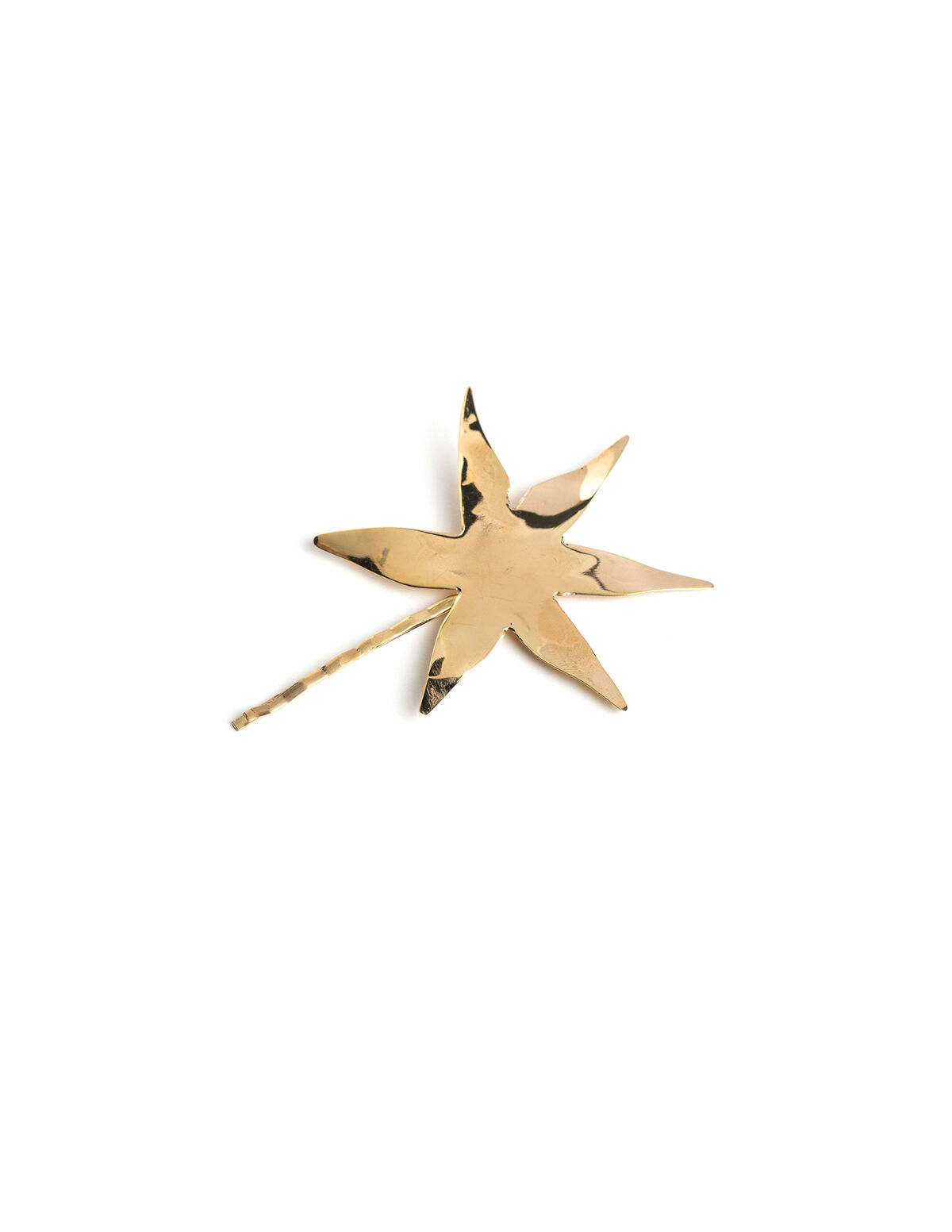 HORQUILLA ESTRELLA GRANDE DORADA