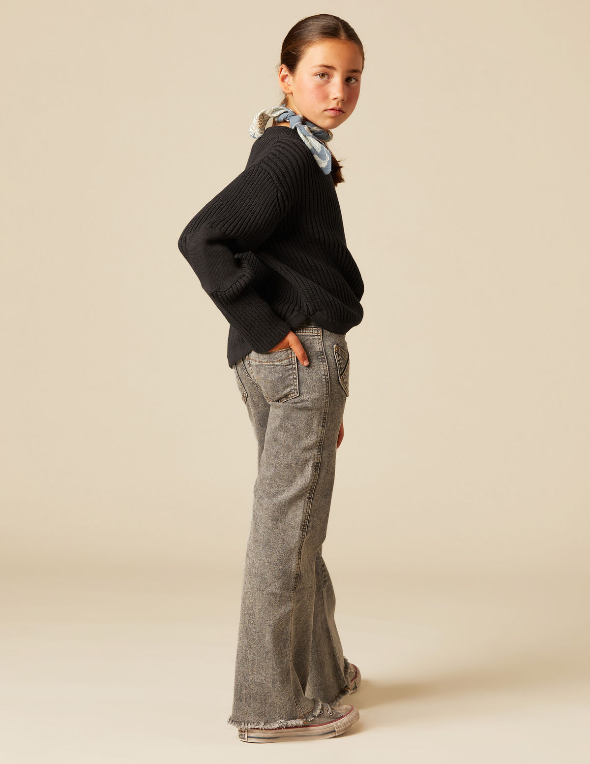 PULL C&Ocirc;TEL&Eacute; ANTHRACITE